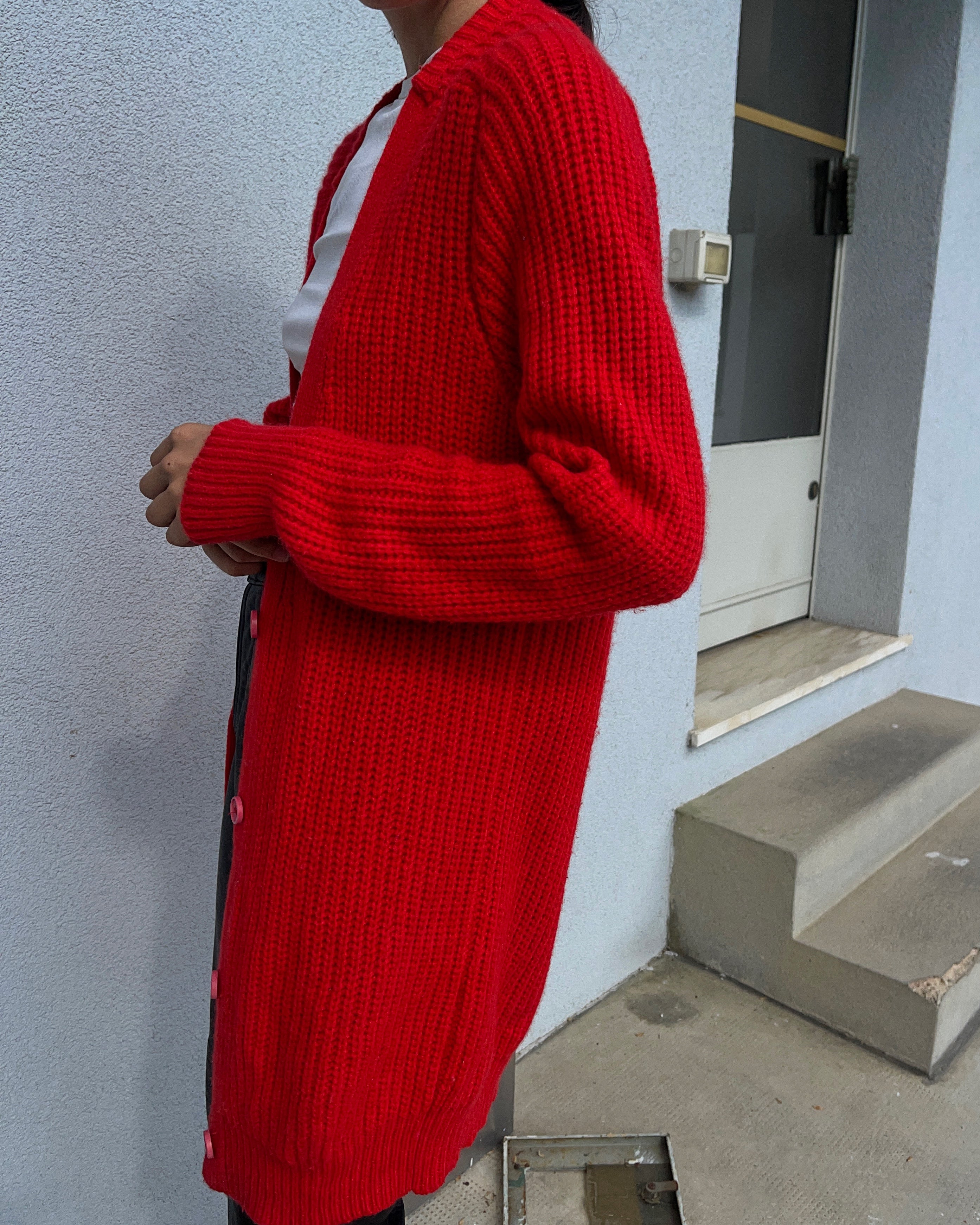 100 wool cardigan