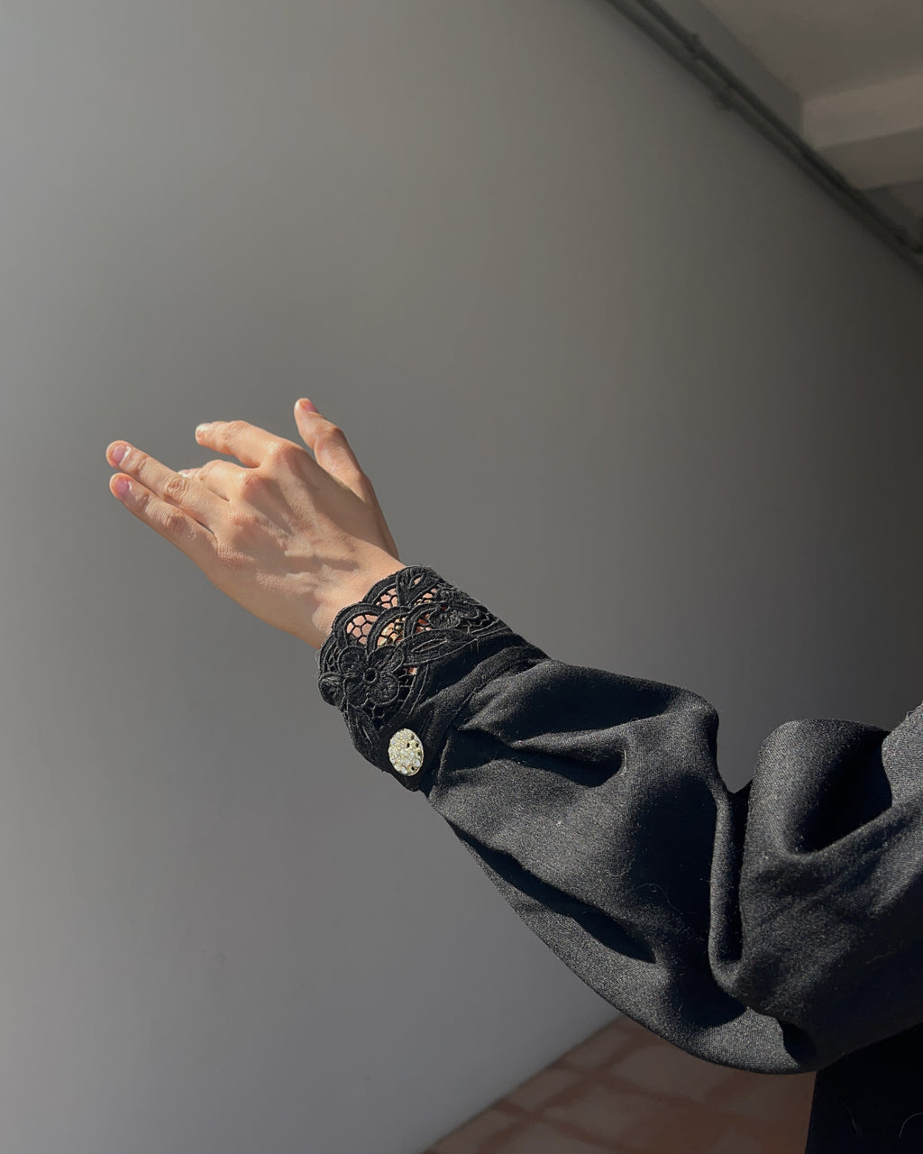 Cotton black shirt