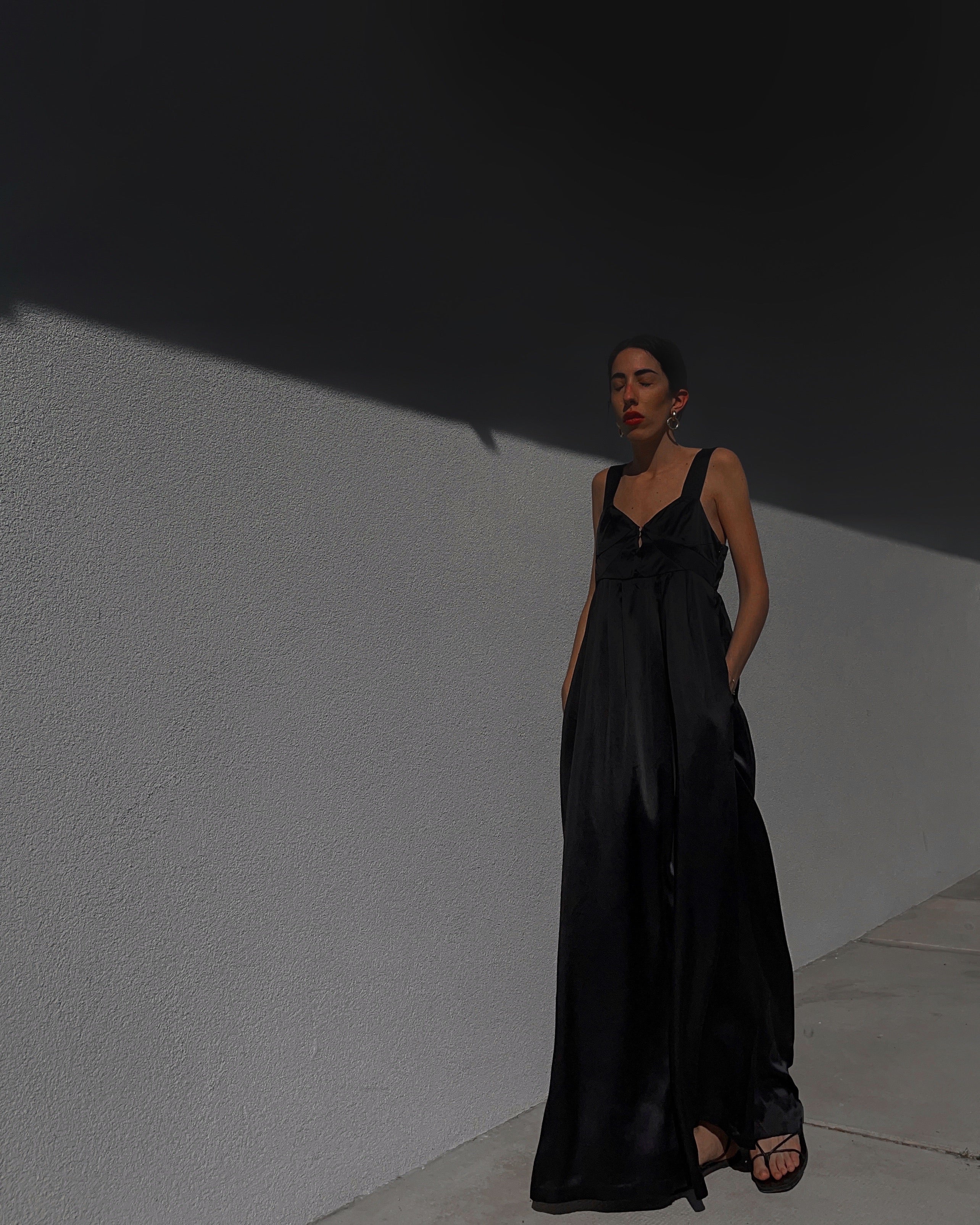 SEE BY CHLOE MAXI silk dress