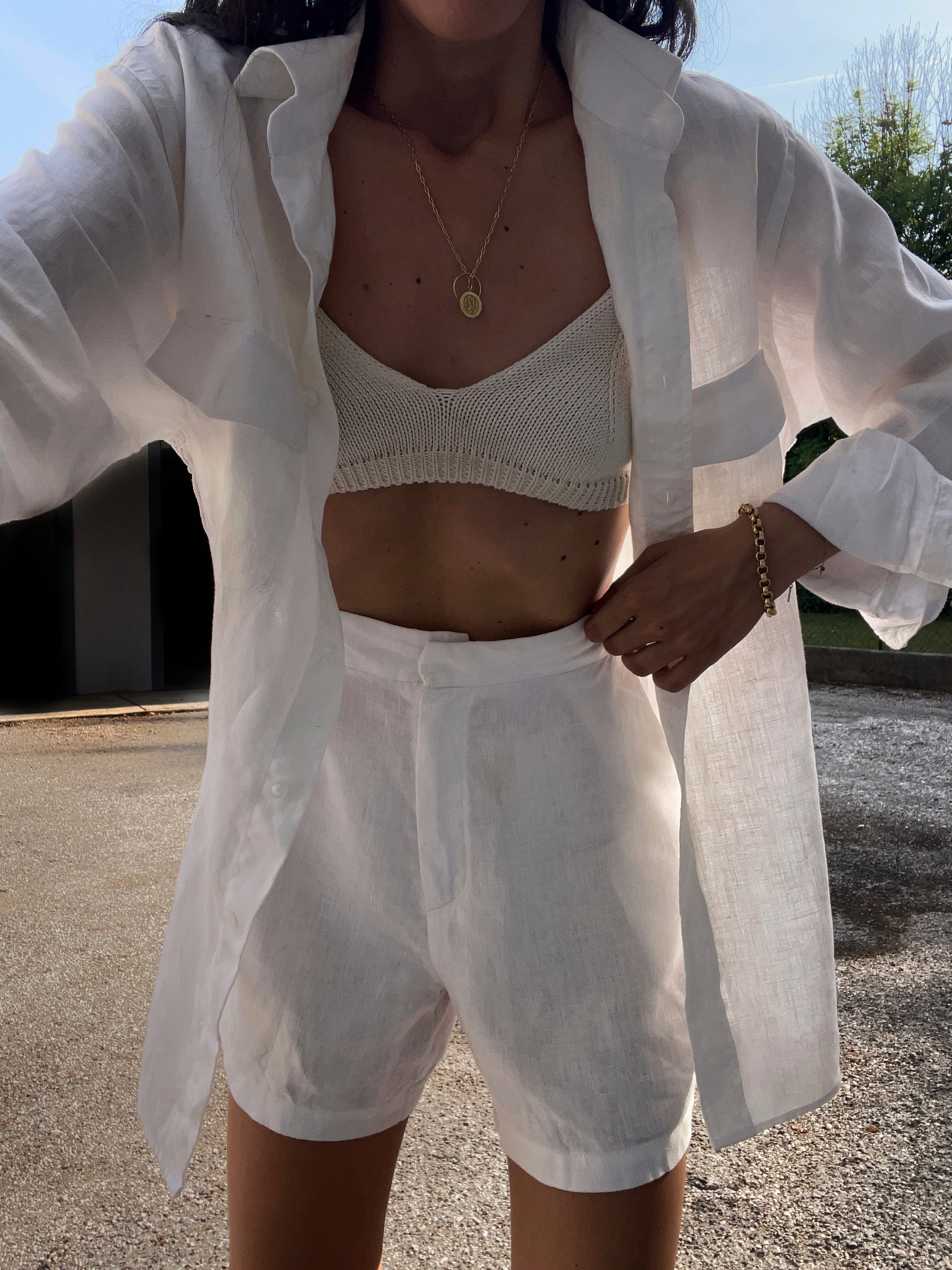 100 linen shirt