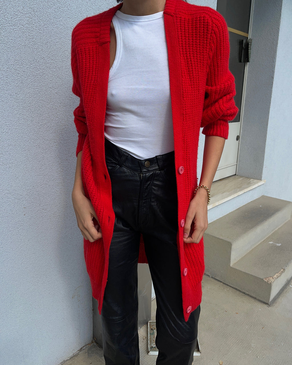 100 wool cardigan