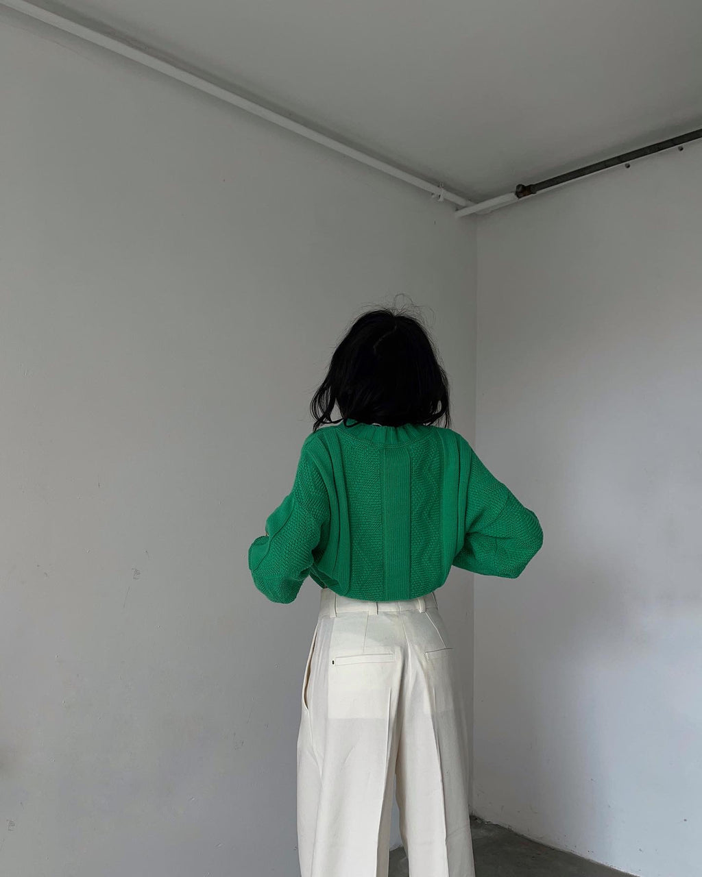 Green jumper