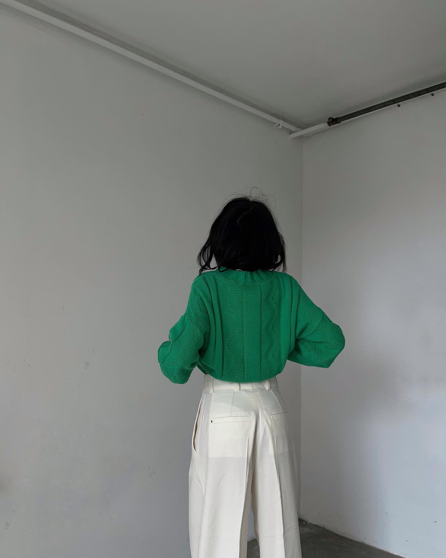 Green jumper