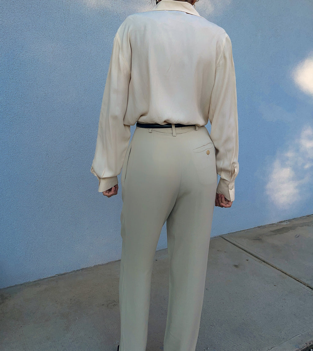 Silk blend shirt