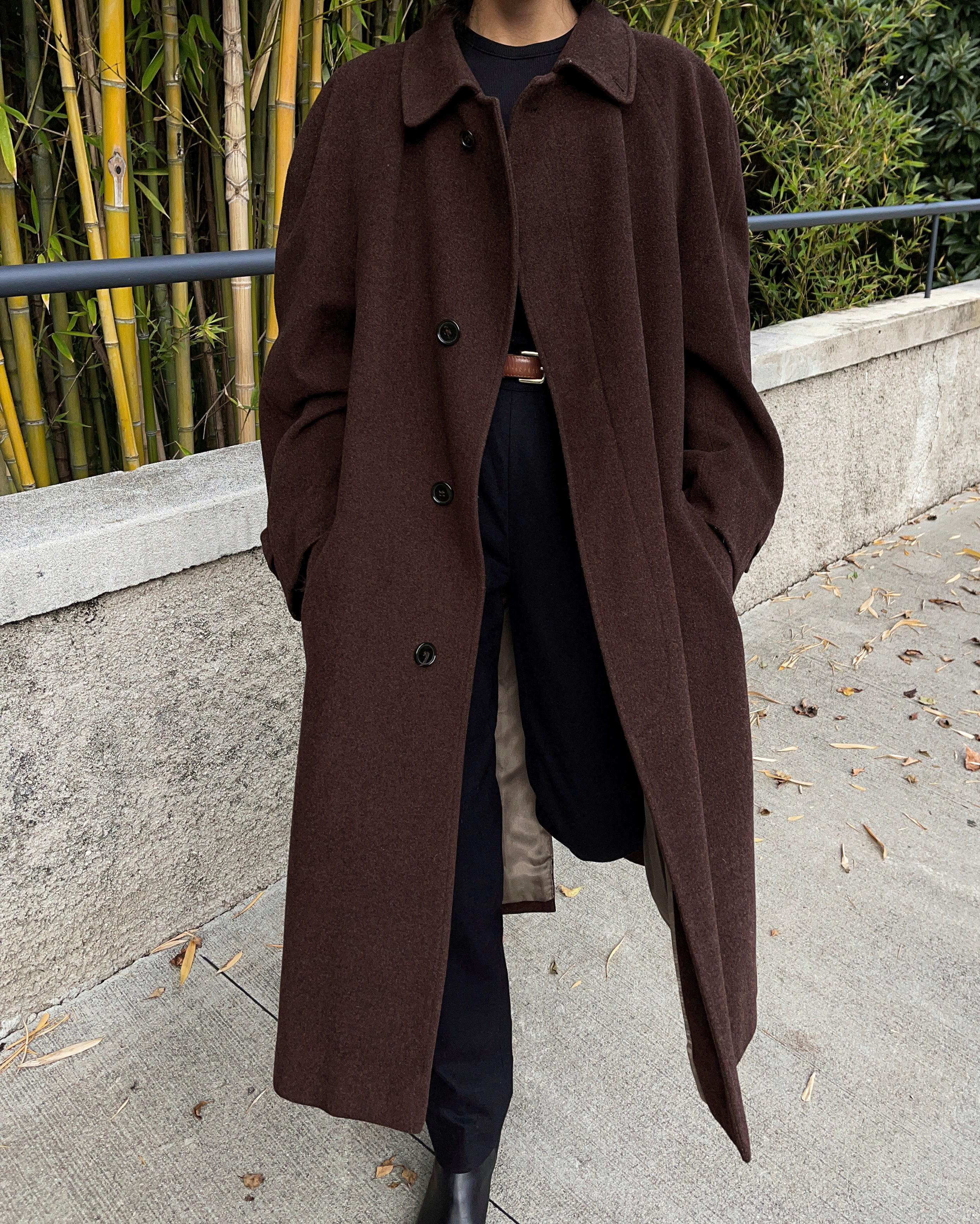Brown chocolate coat