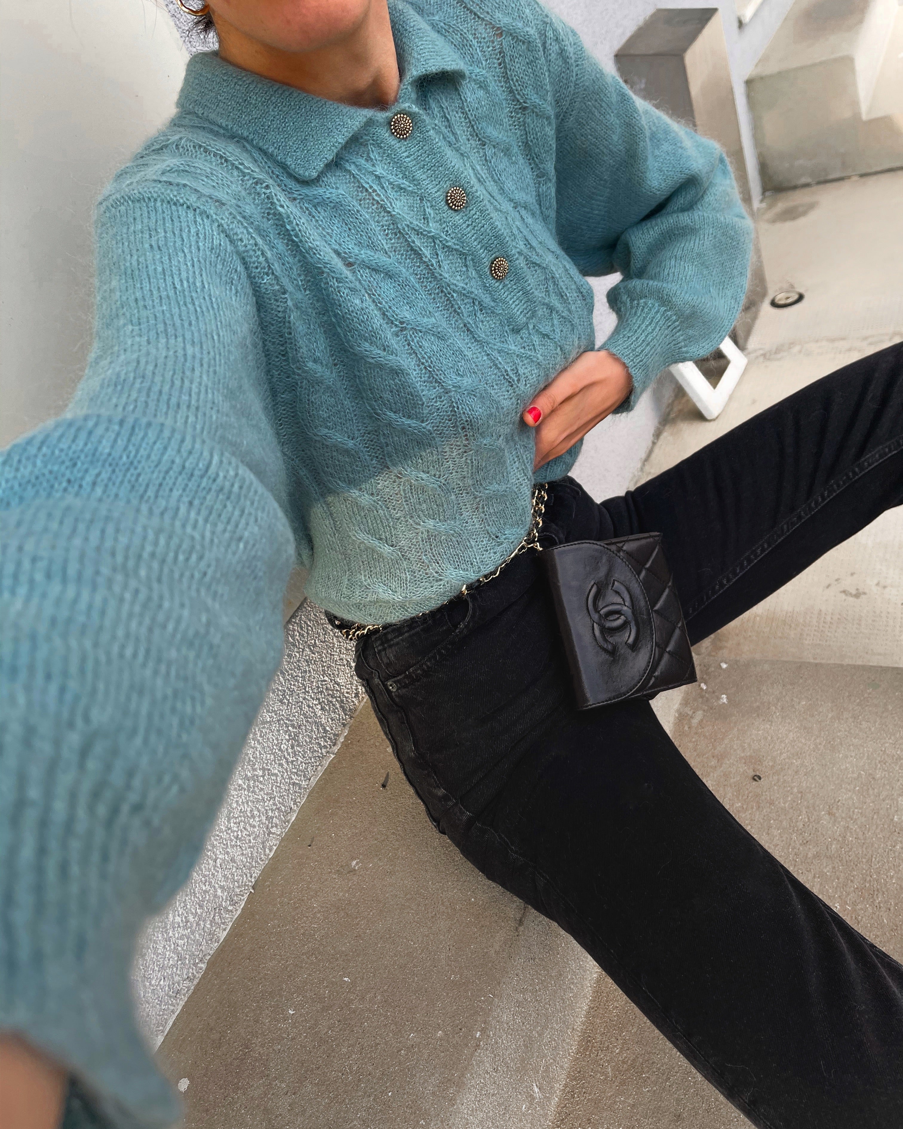 Mohair blend jumper