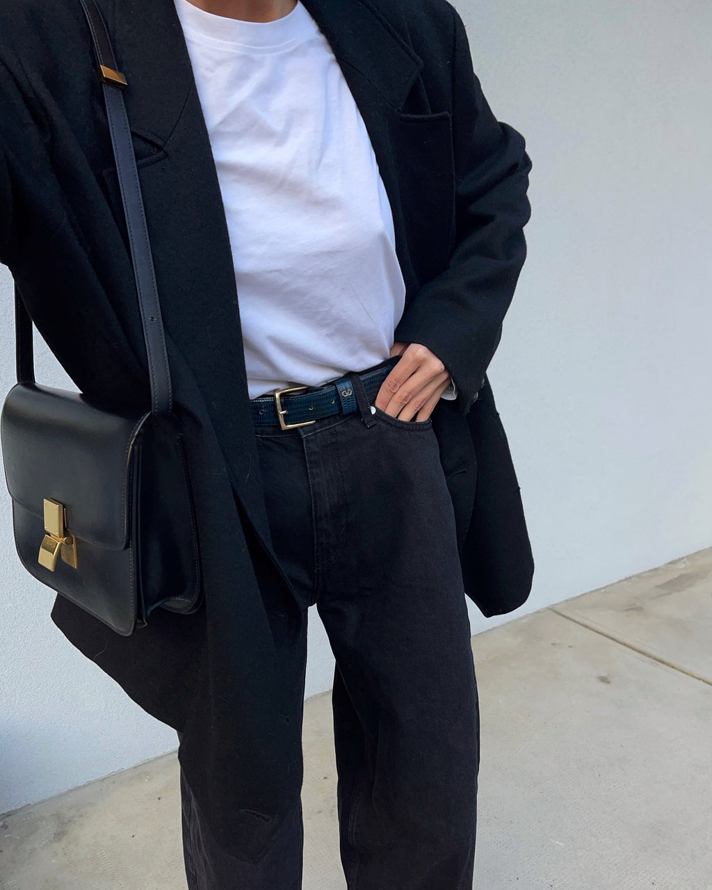 Black blazer