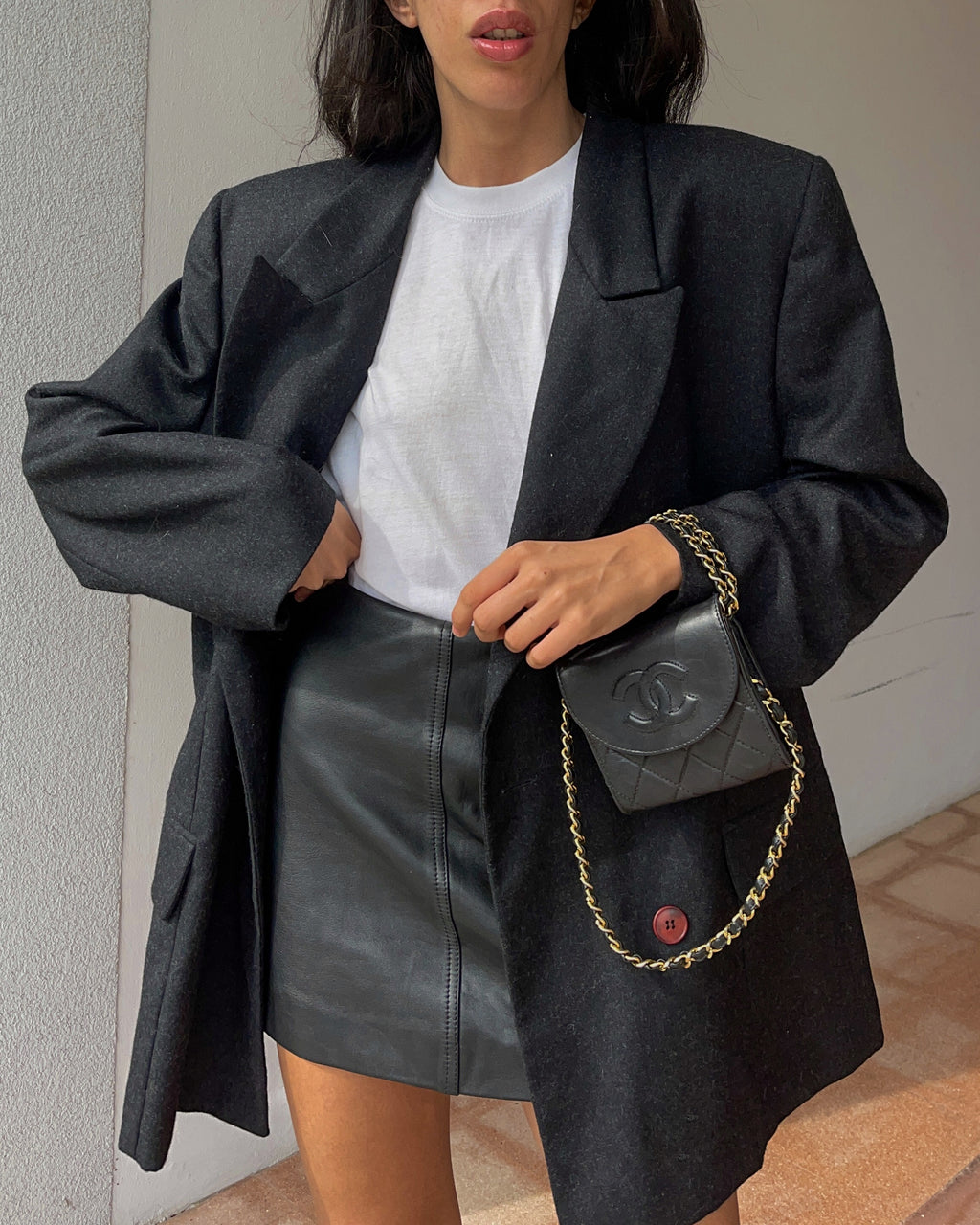 Grey blazer
