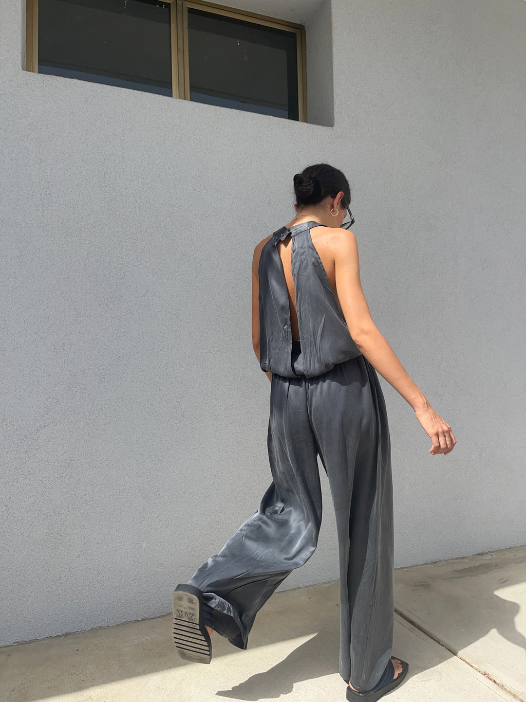 Silk jumpsuit