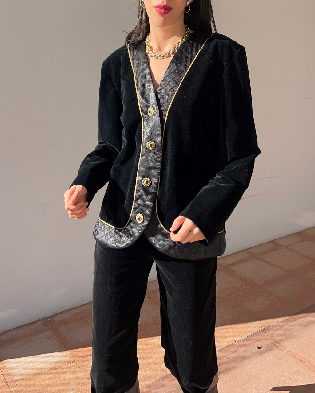 Velvet jacket