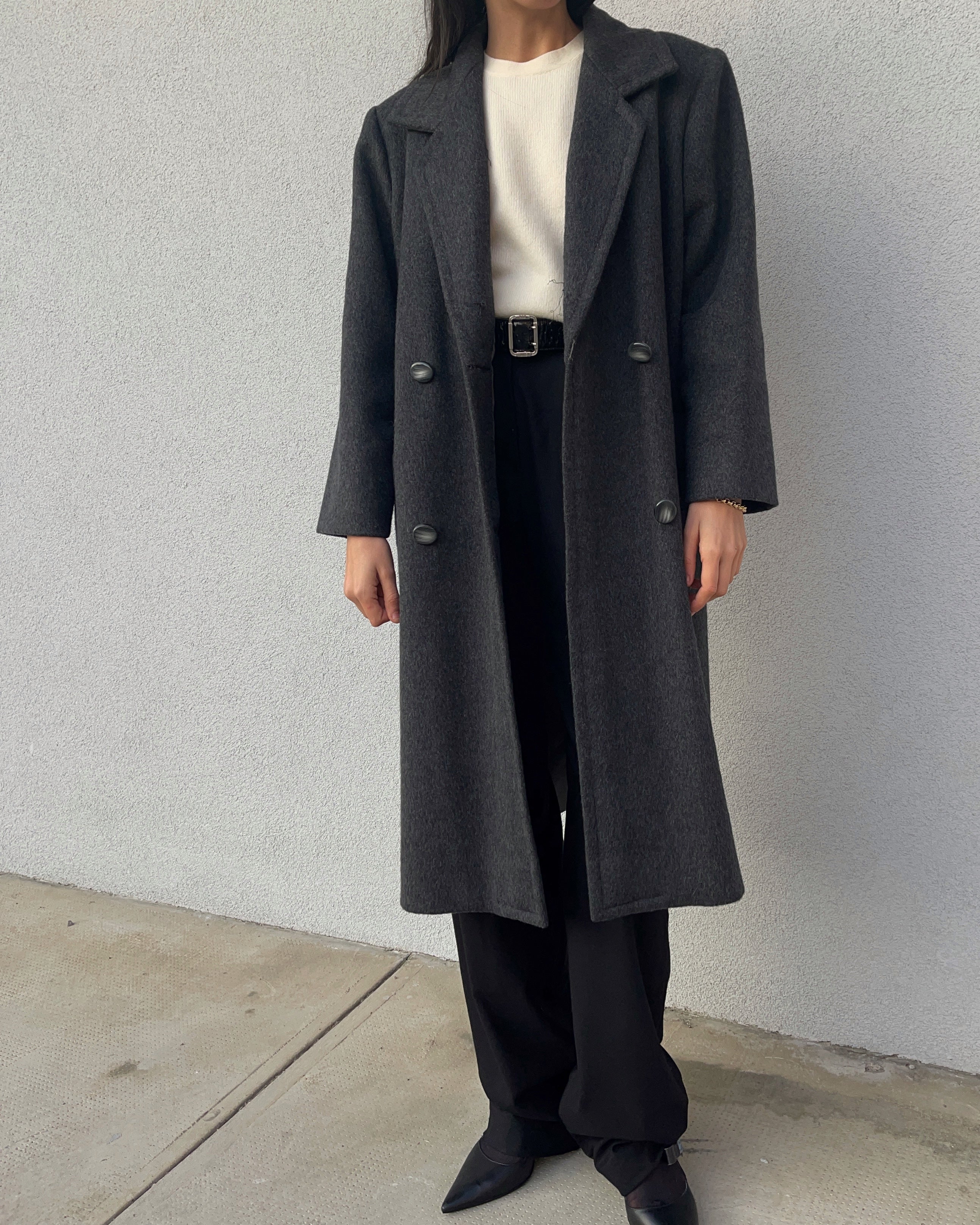 Grey coat