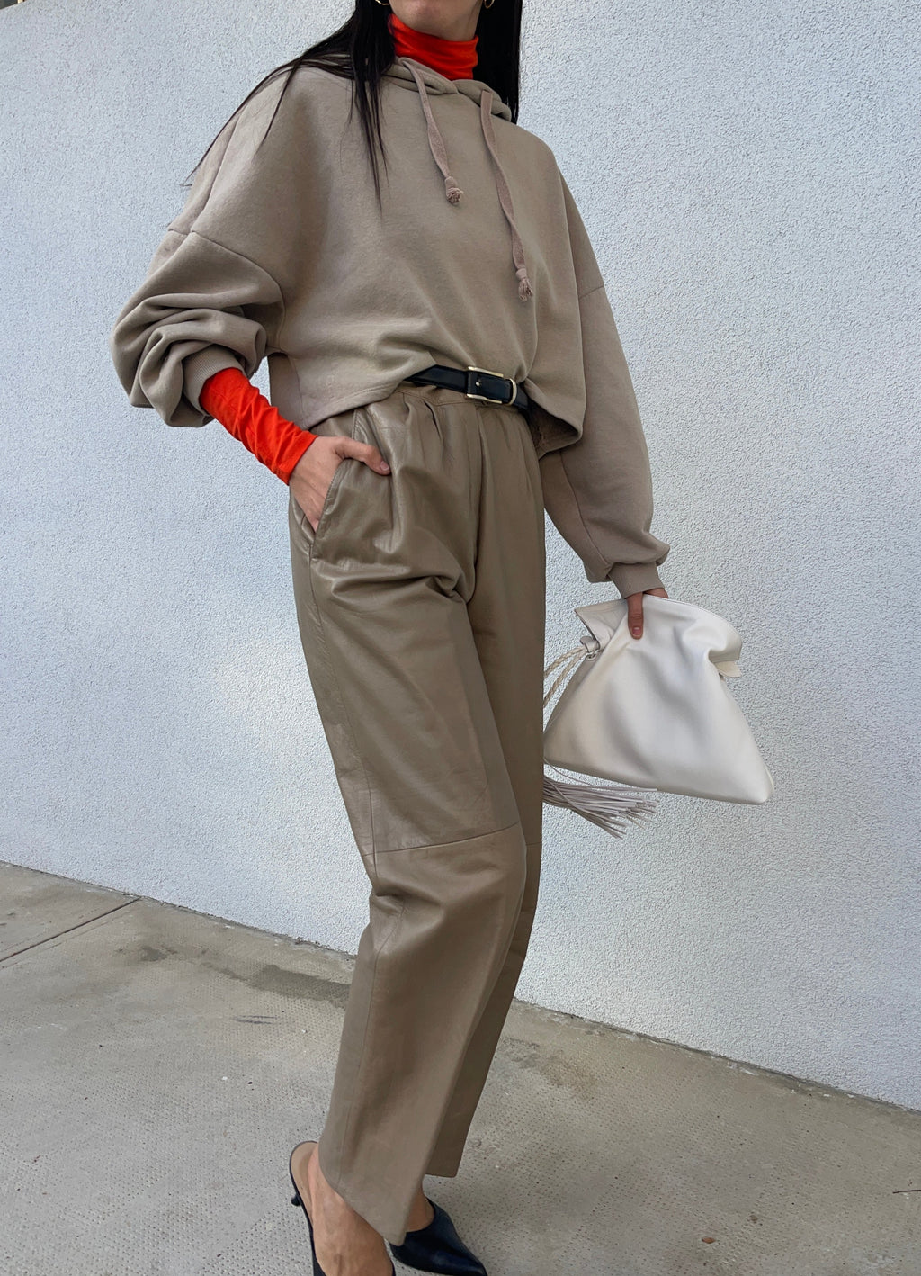 Nappa pants