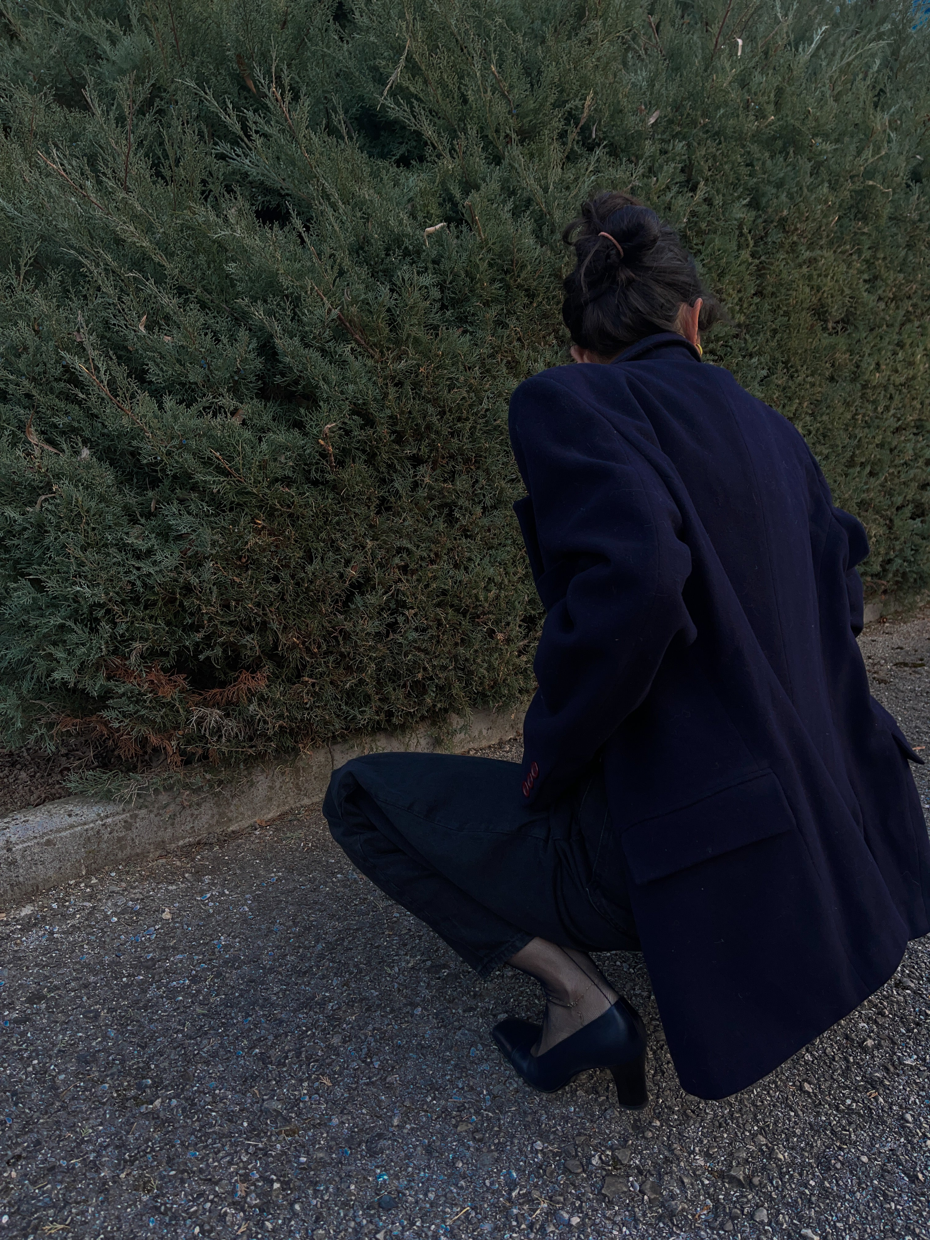 Blazer oversize blue