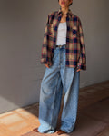 WOOL checked shirt