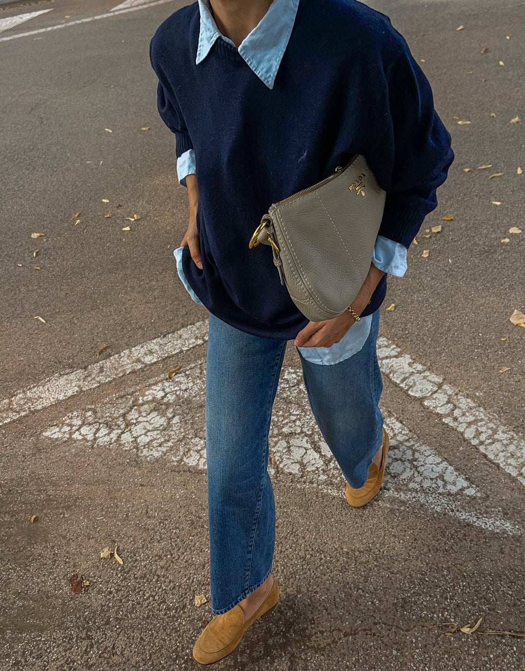100 wool oversize jumper