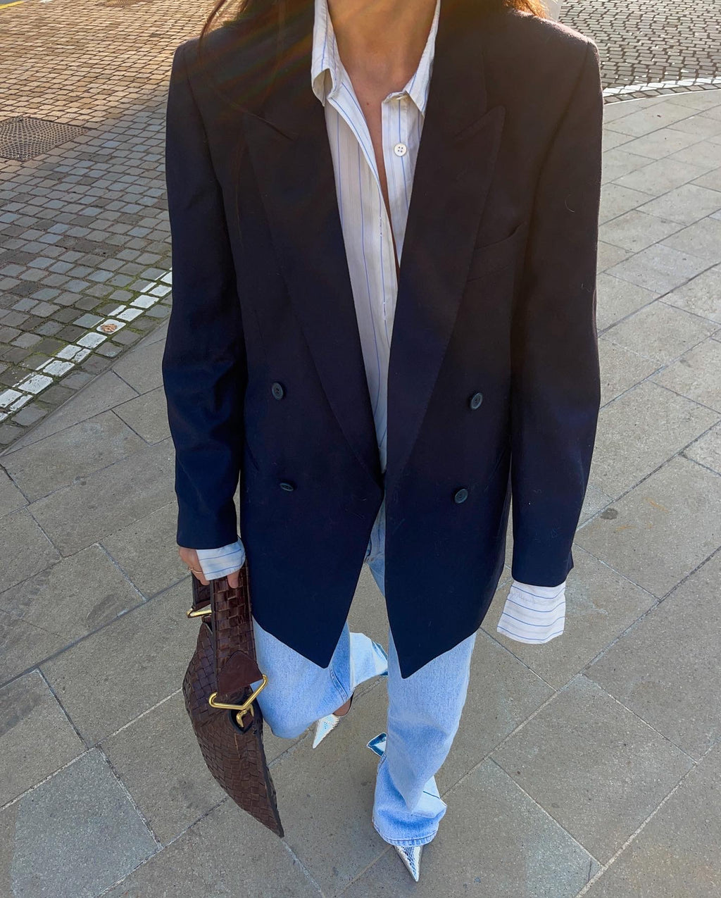 Blue  wool blazer