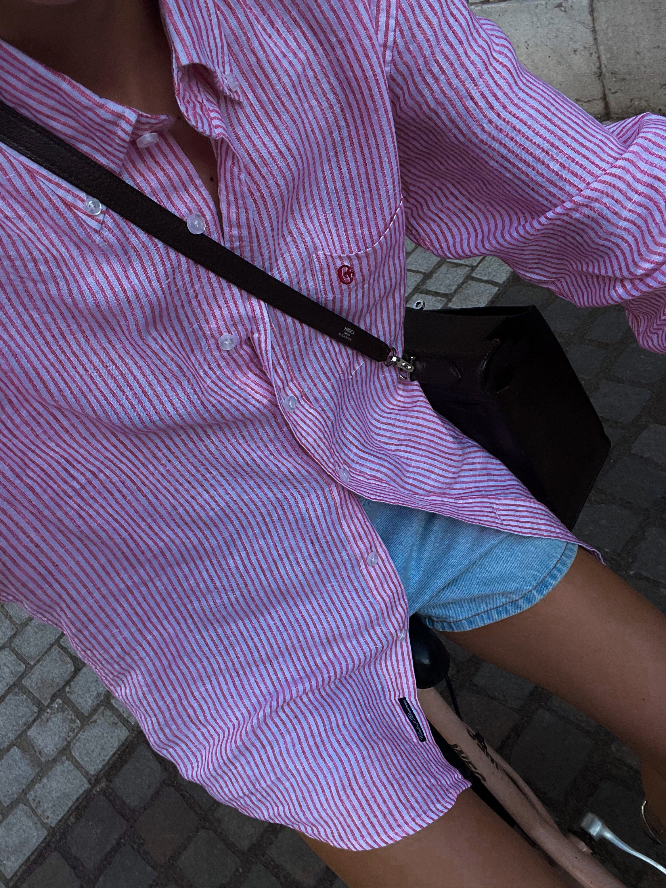 100 linen shirt conte of Florence