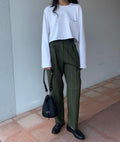 Les Copains striped trousers