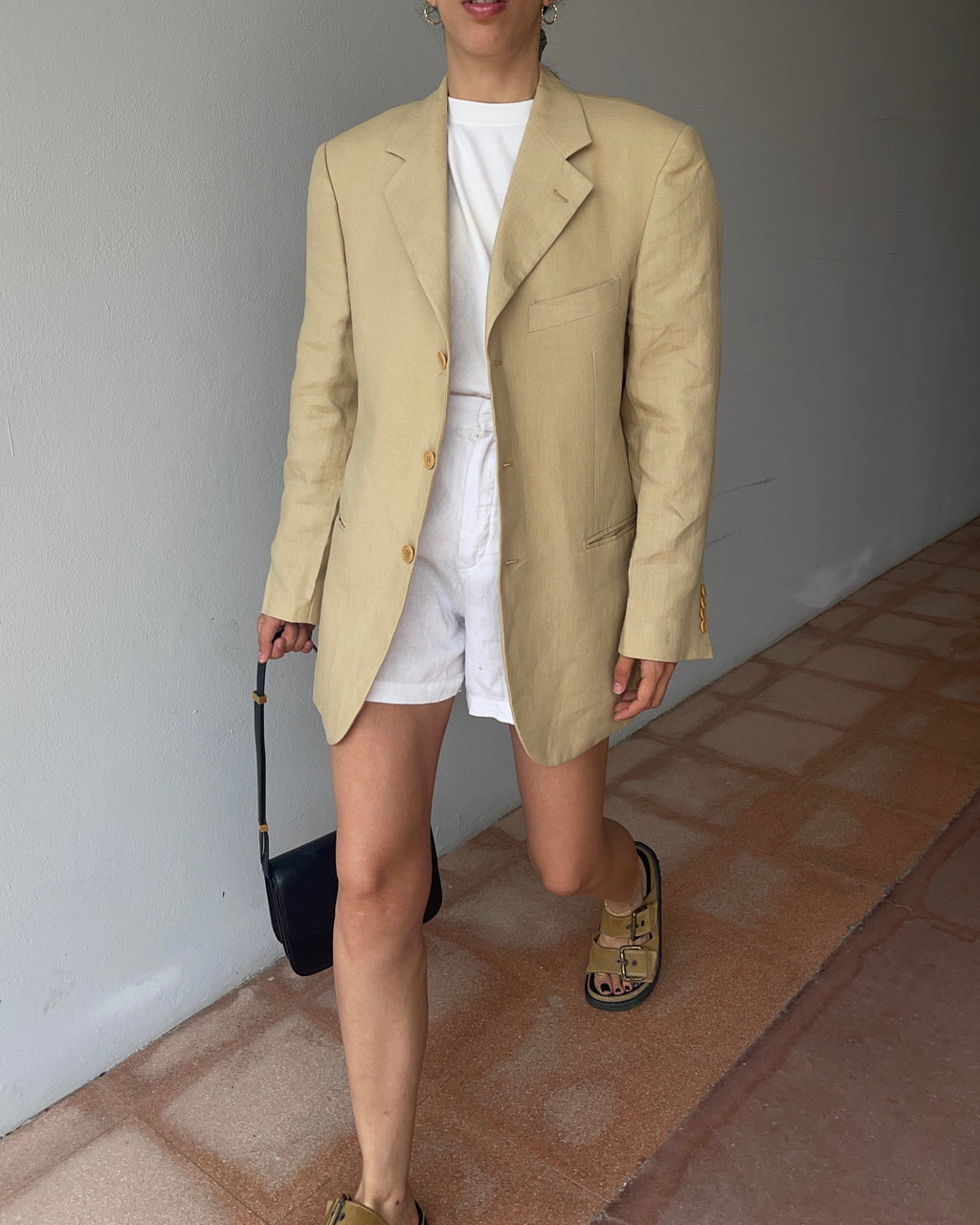 Linen blazer