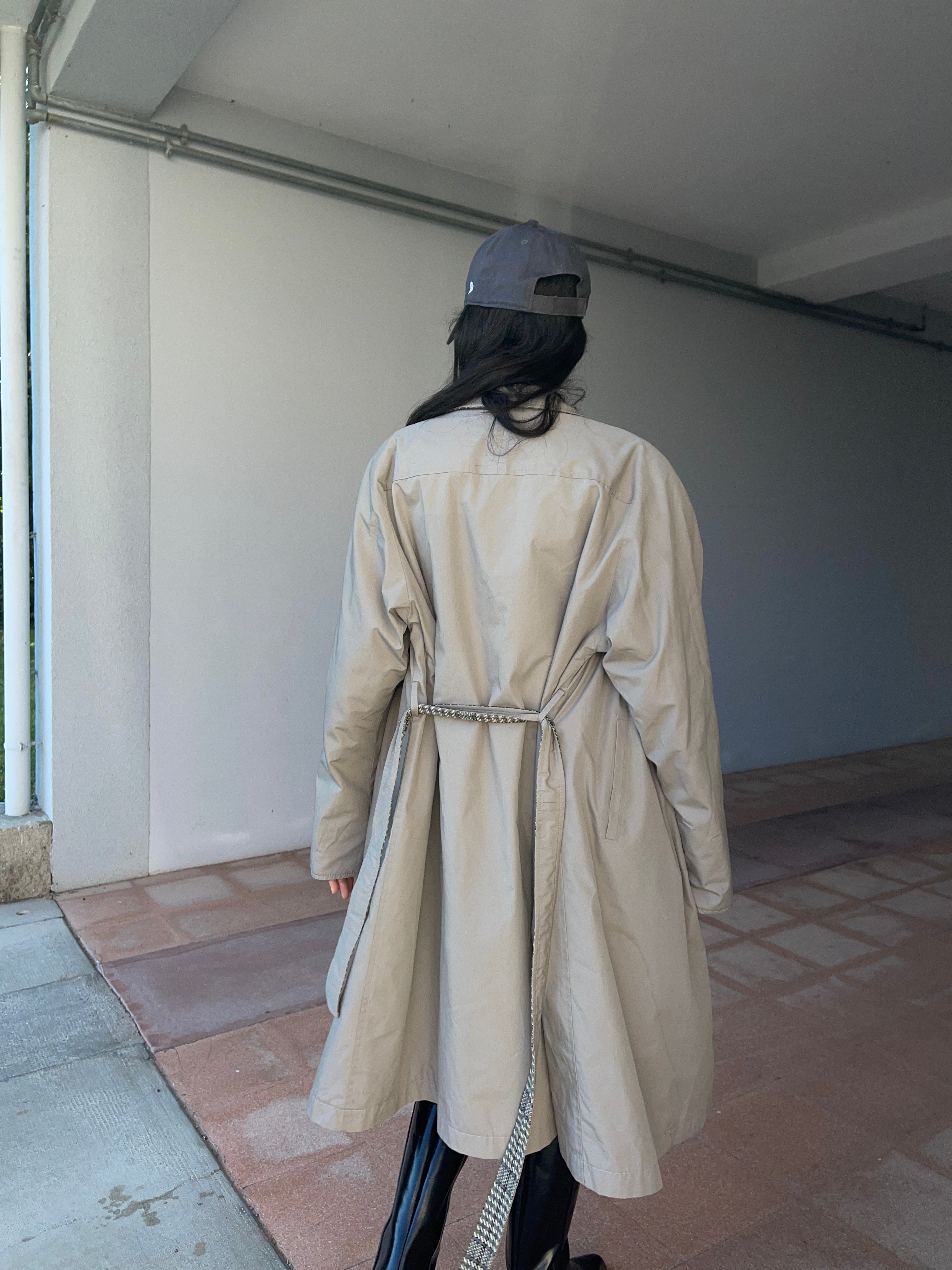 Trench W wool