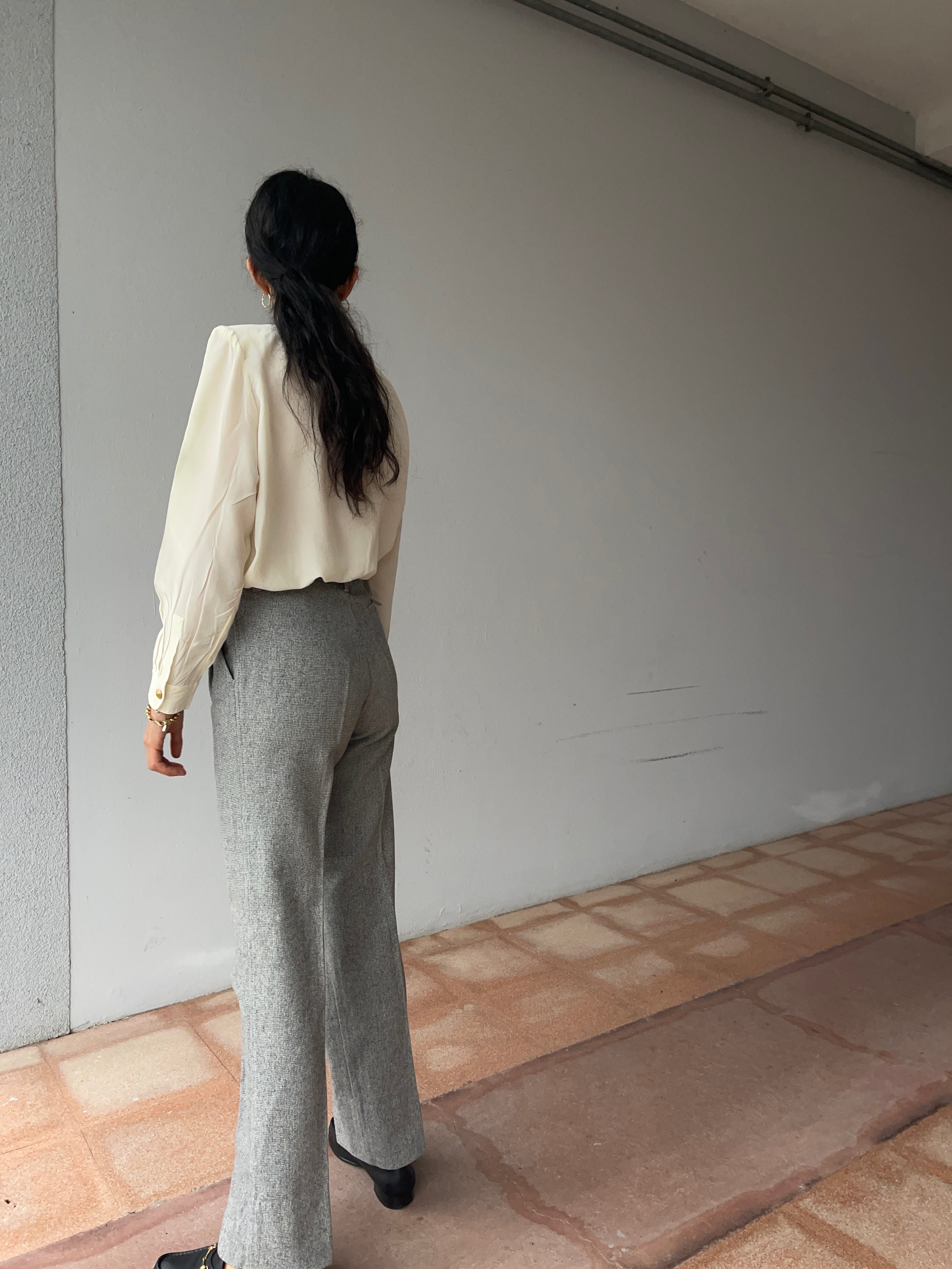 Young lawyer FLANEL trousers