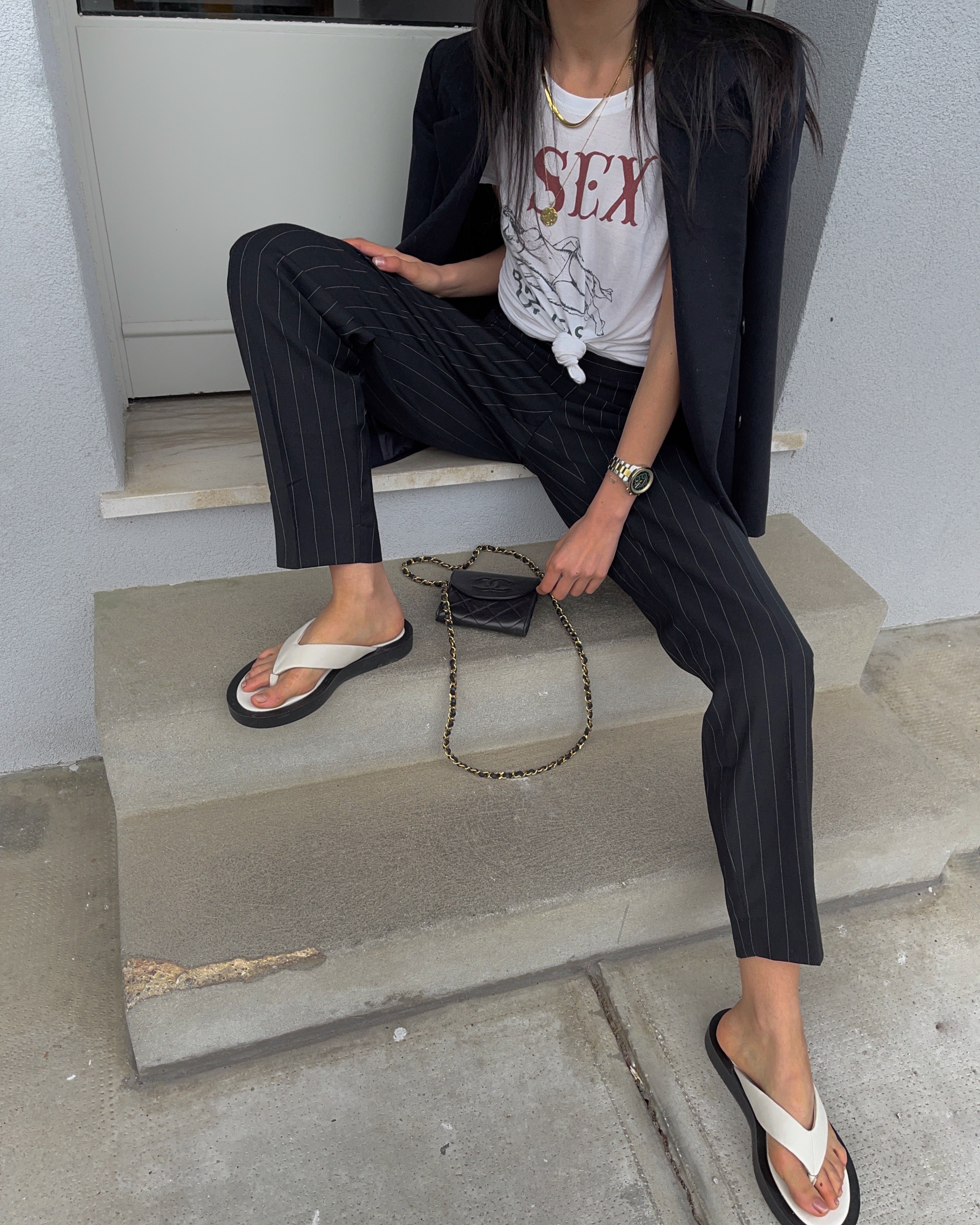 100 wool trousers
