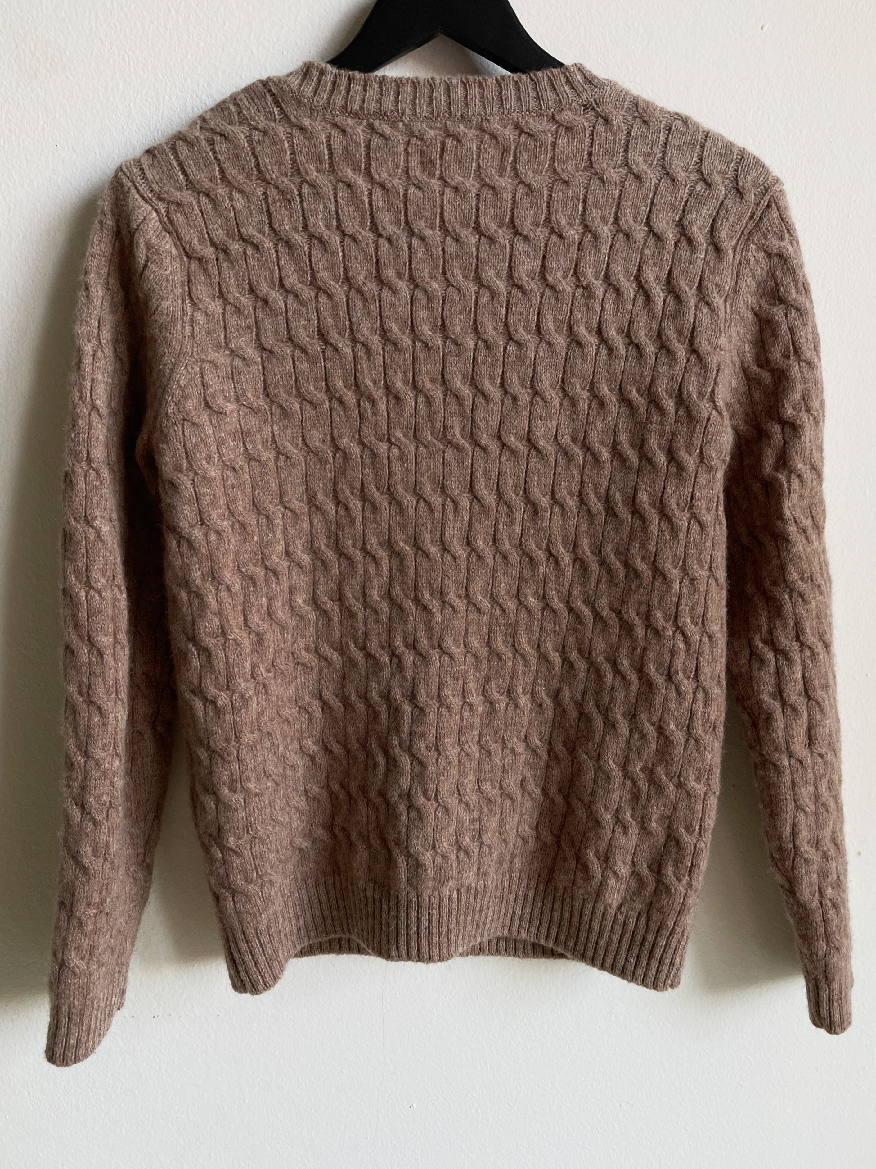 100 lambswool cardigan
