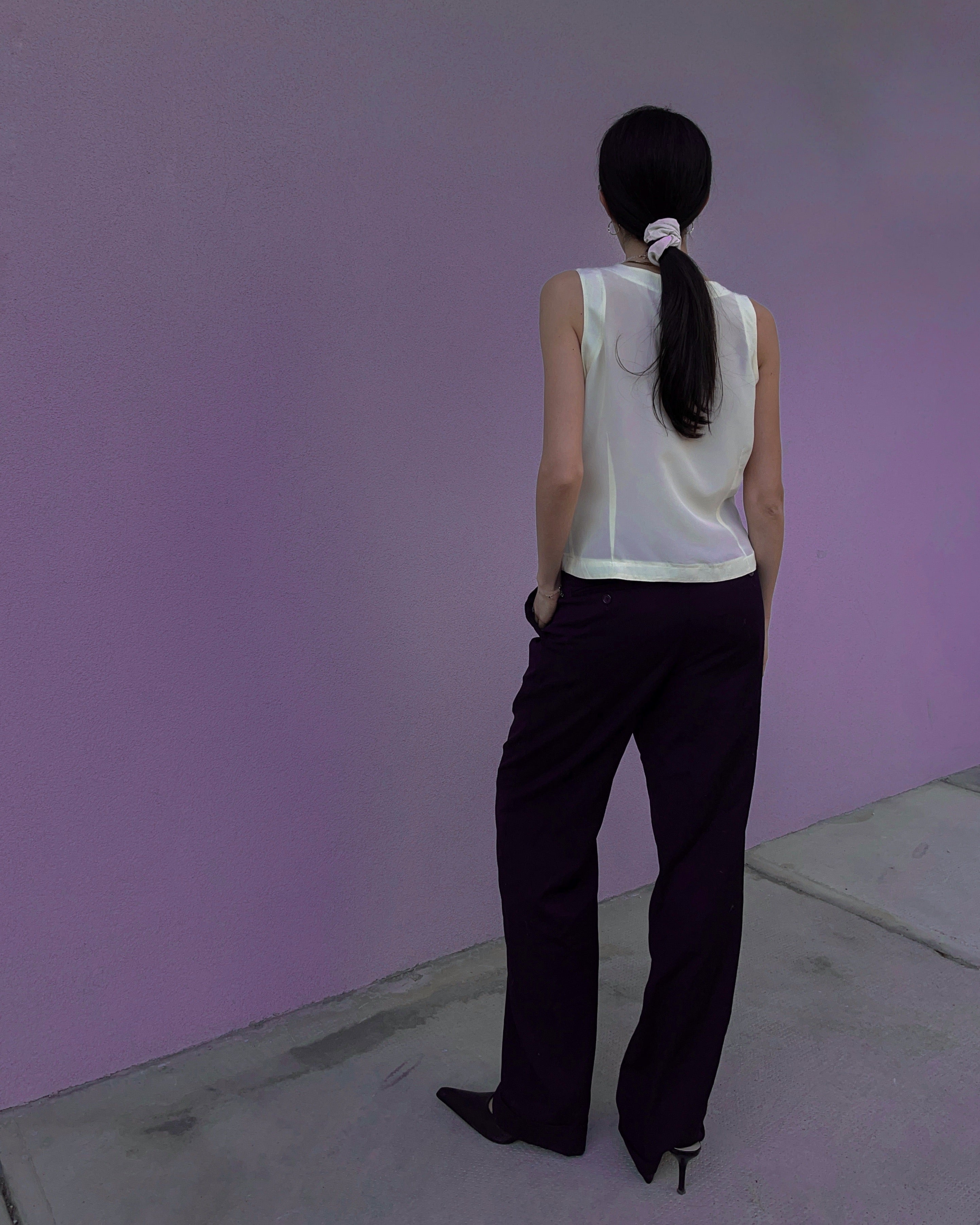100 silk top