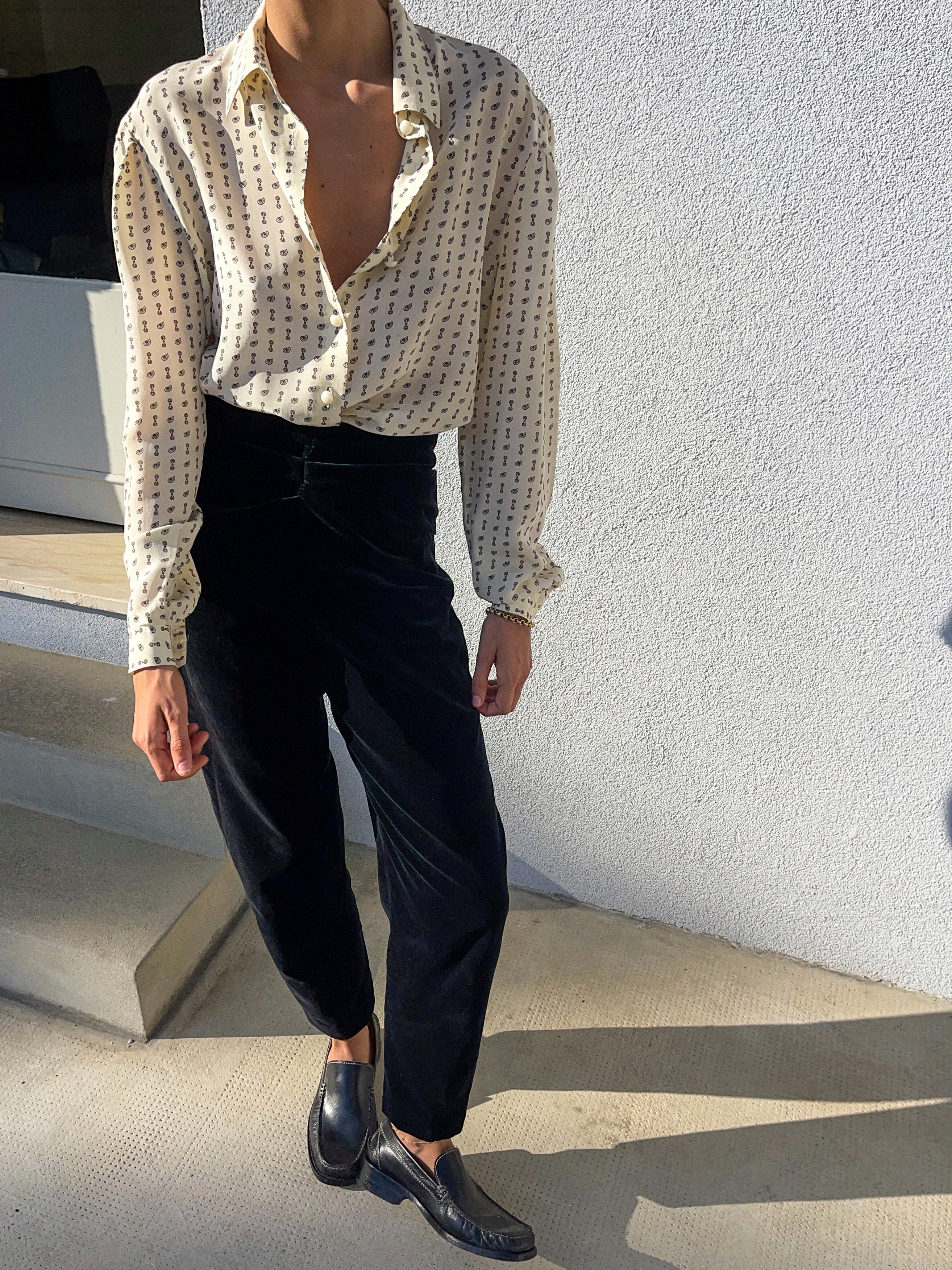 100 silk shirt