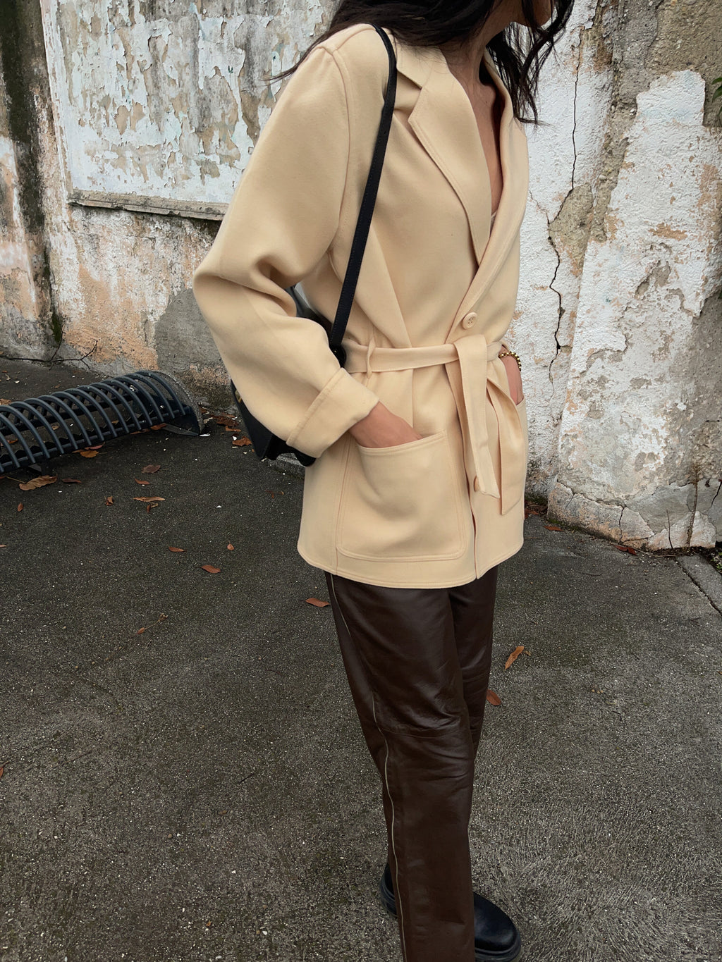 Tessuti Marzotto cream blazer