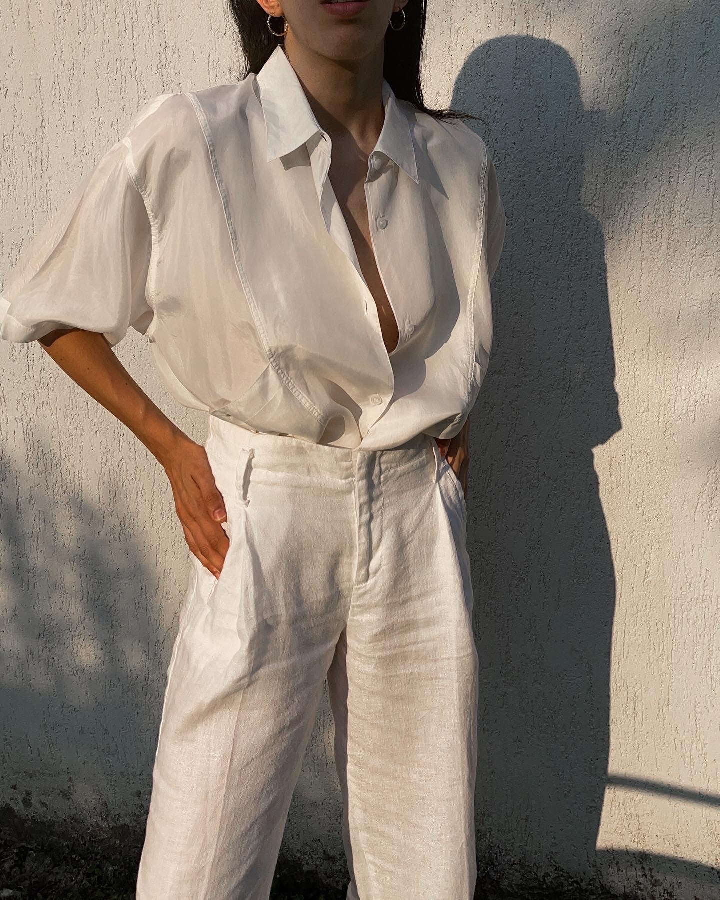 100% silk shirt