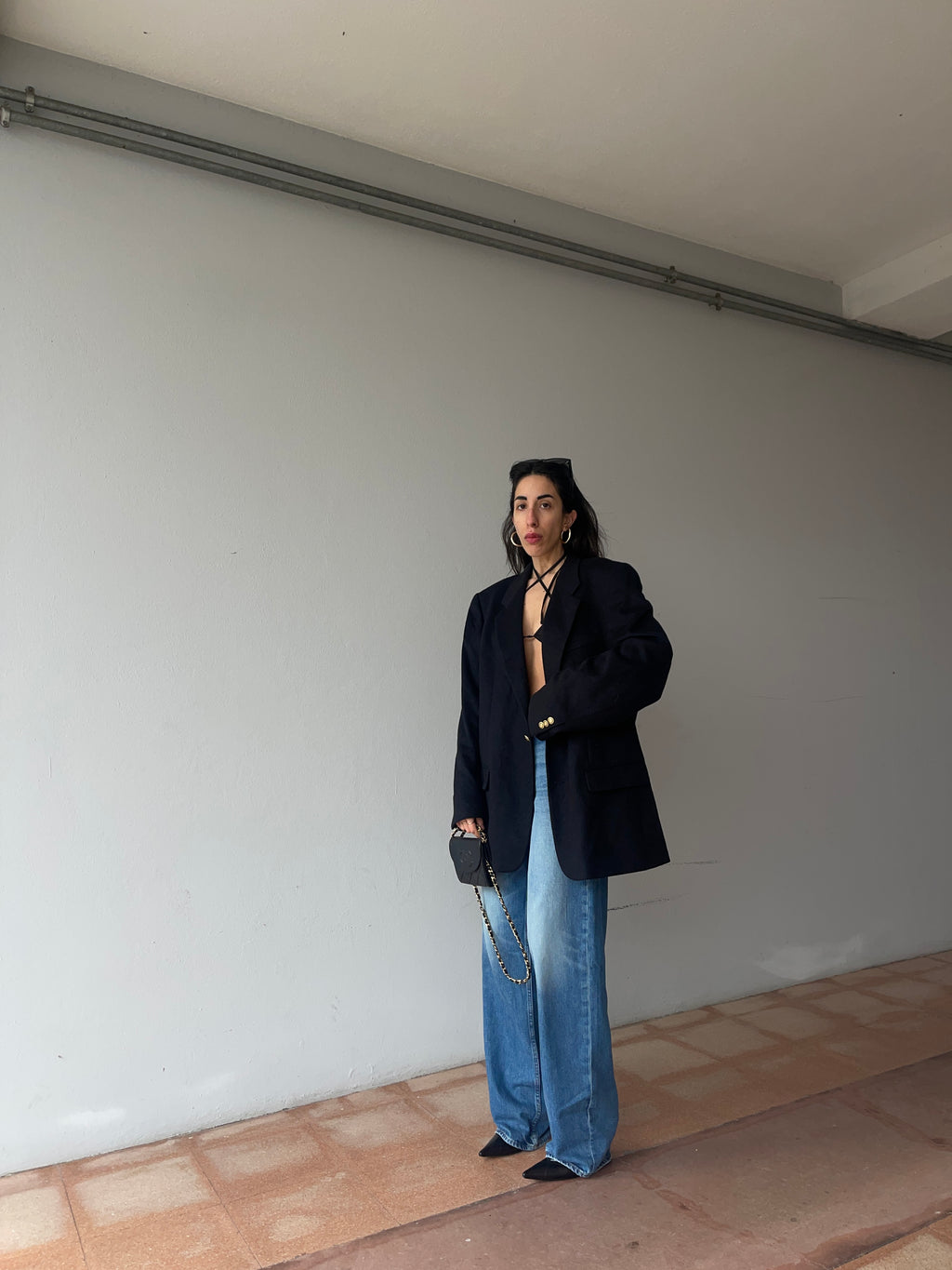 100 cashmere blazer