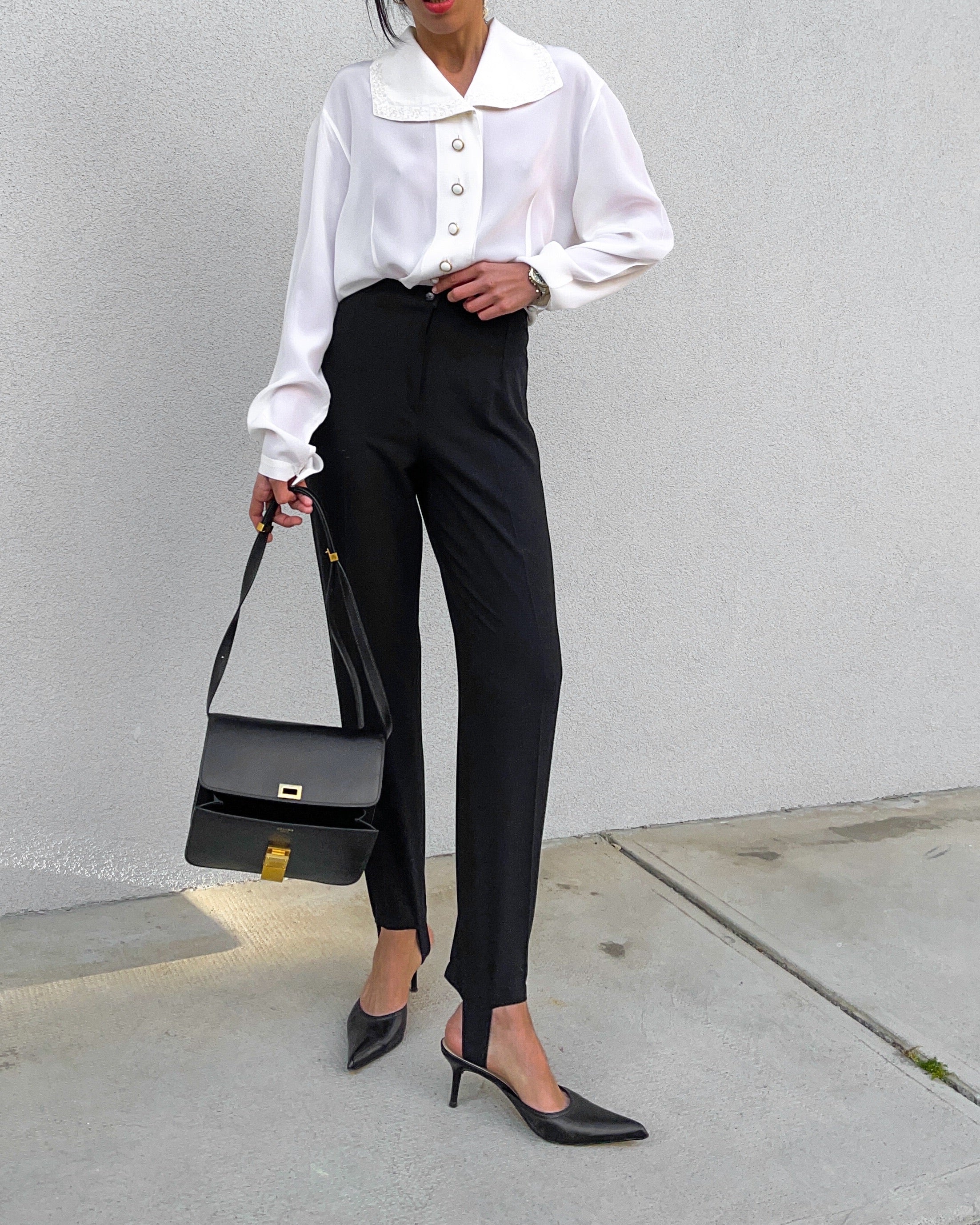 Black trousers
