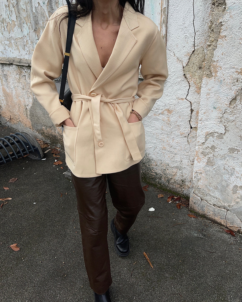 Tessuti Marzotto cream blazer