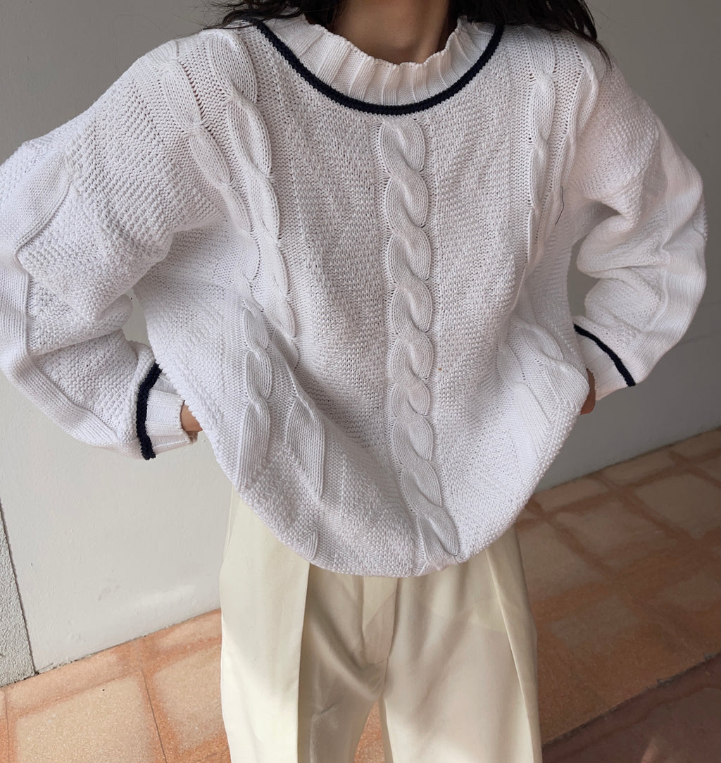 White jumper
