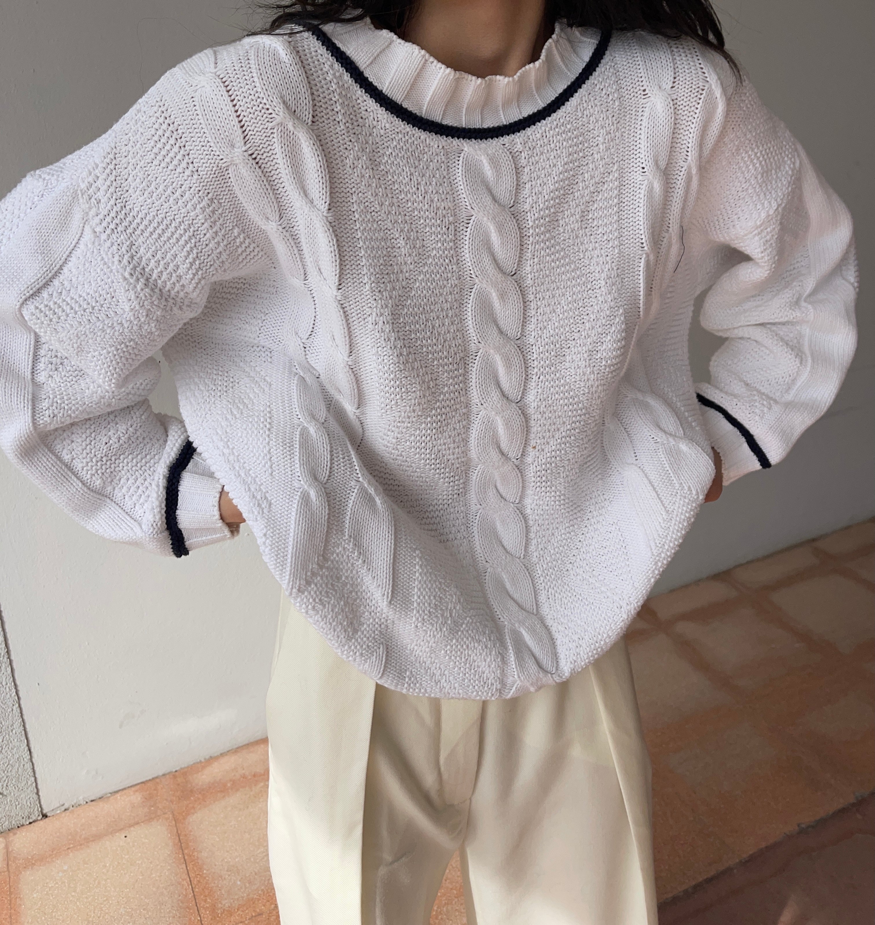 White jumper