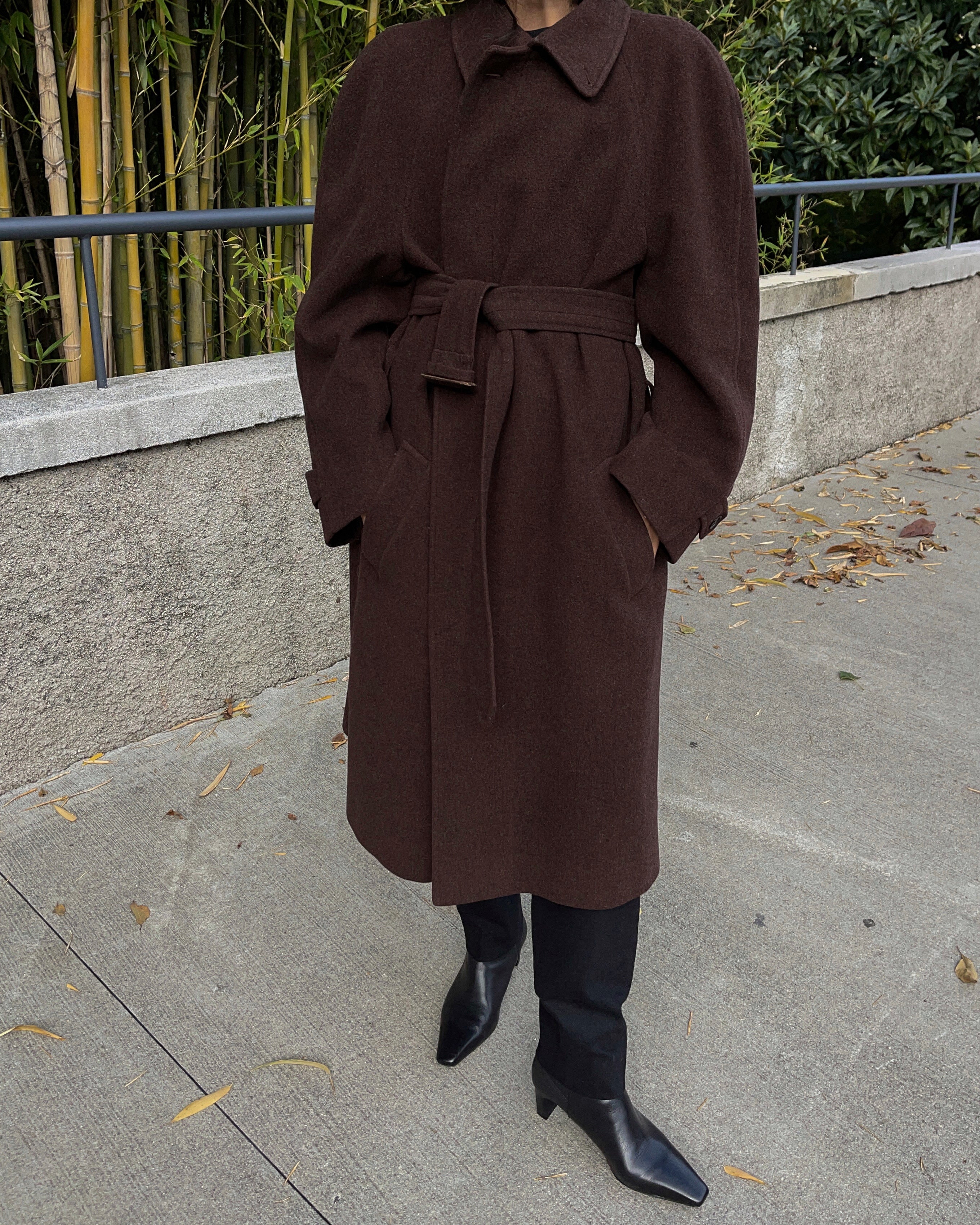 Brown chocolate coat