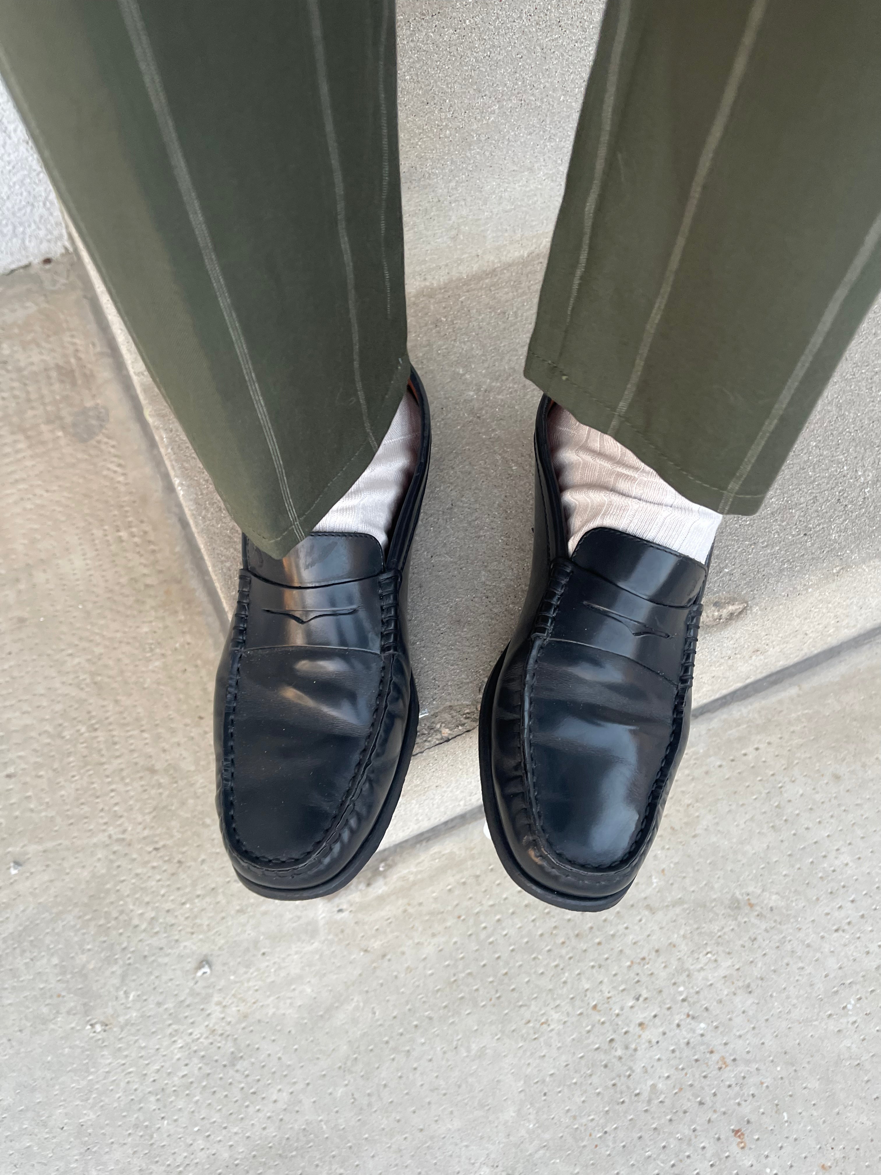 Tod’s black loafers