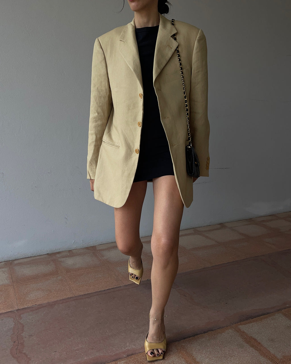 Linen blazer