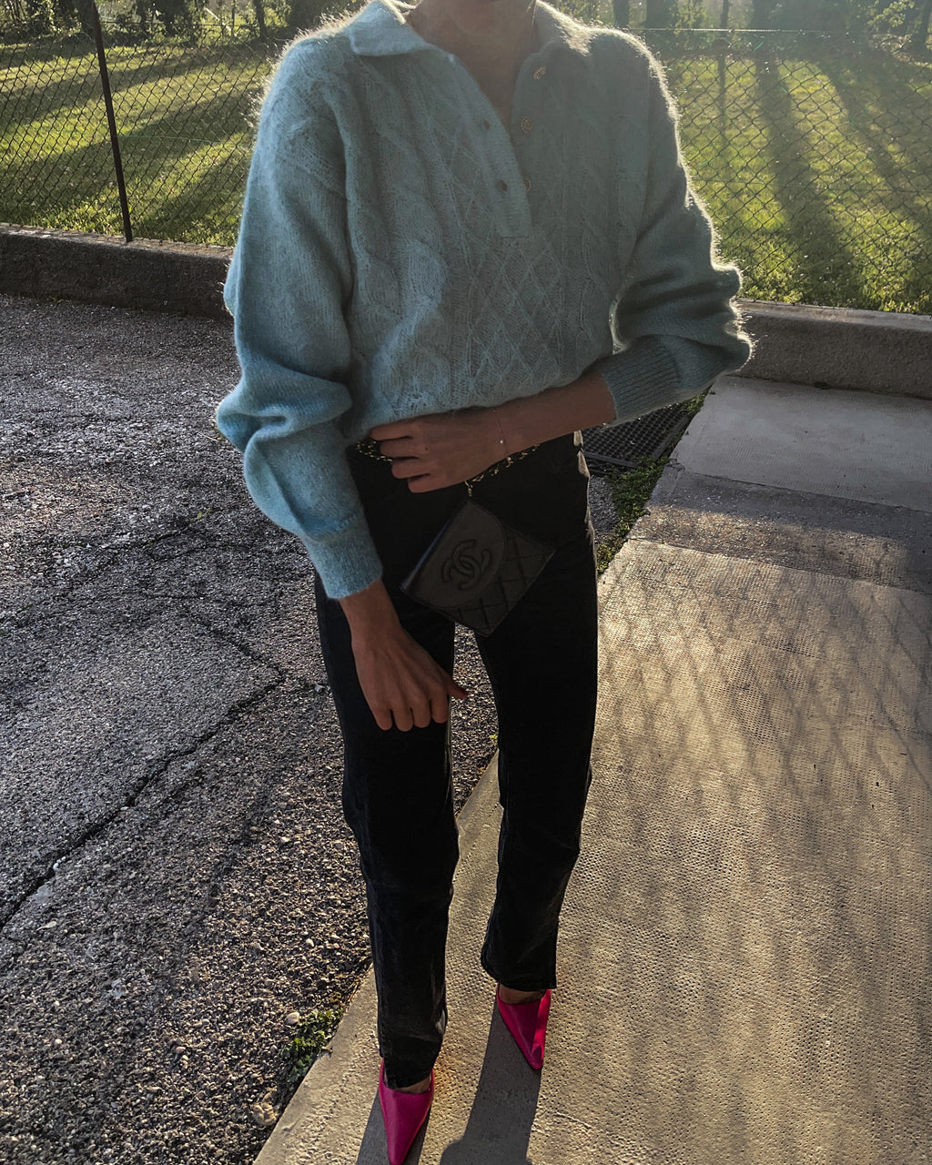 Mohair blend jumper
