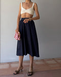 Blue skirt