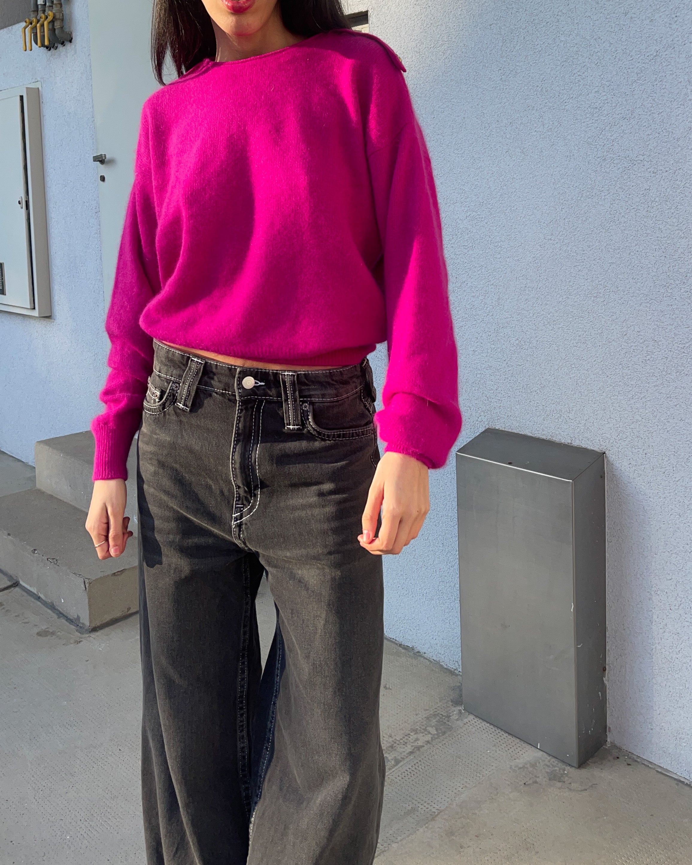 Fucsia jumper