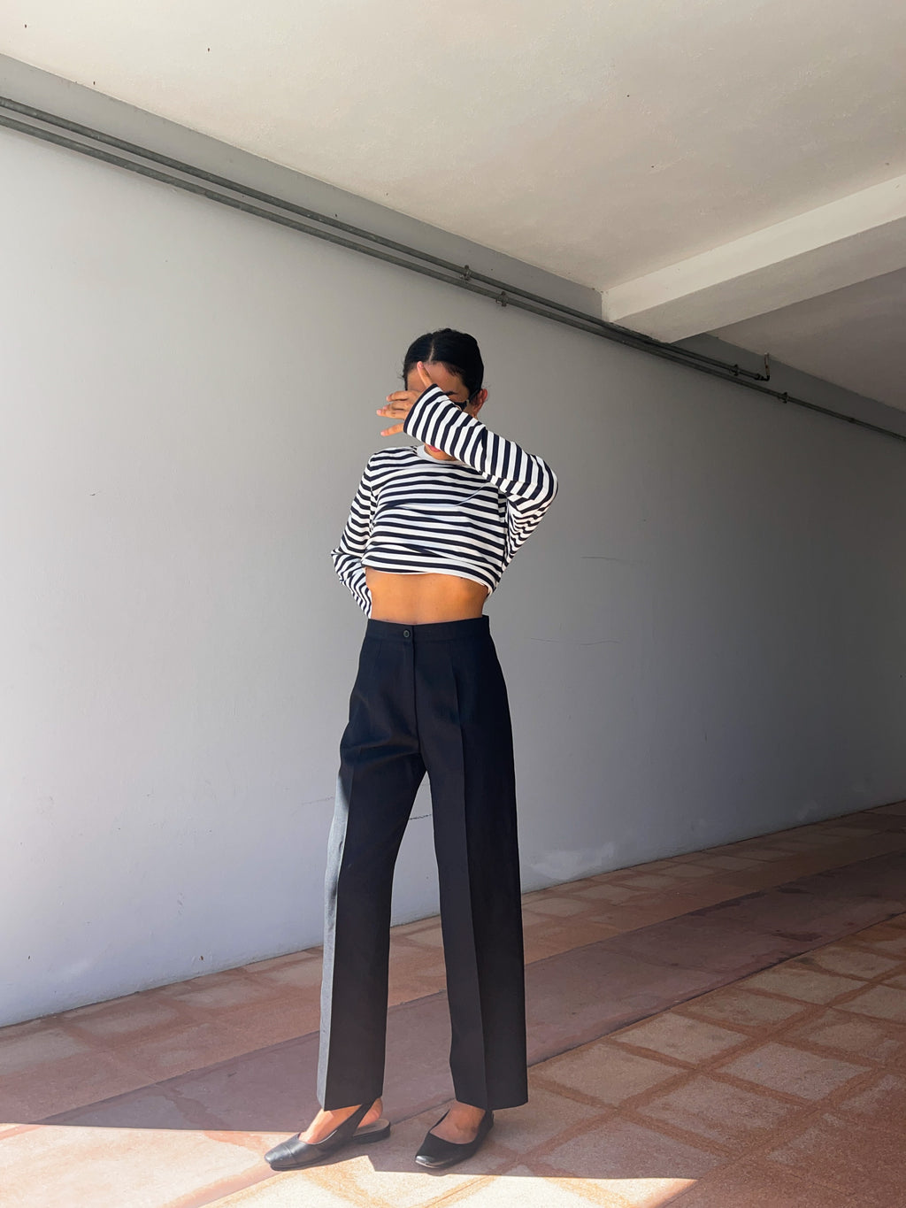Black trousers
