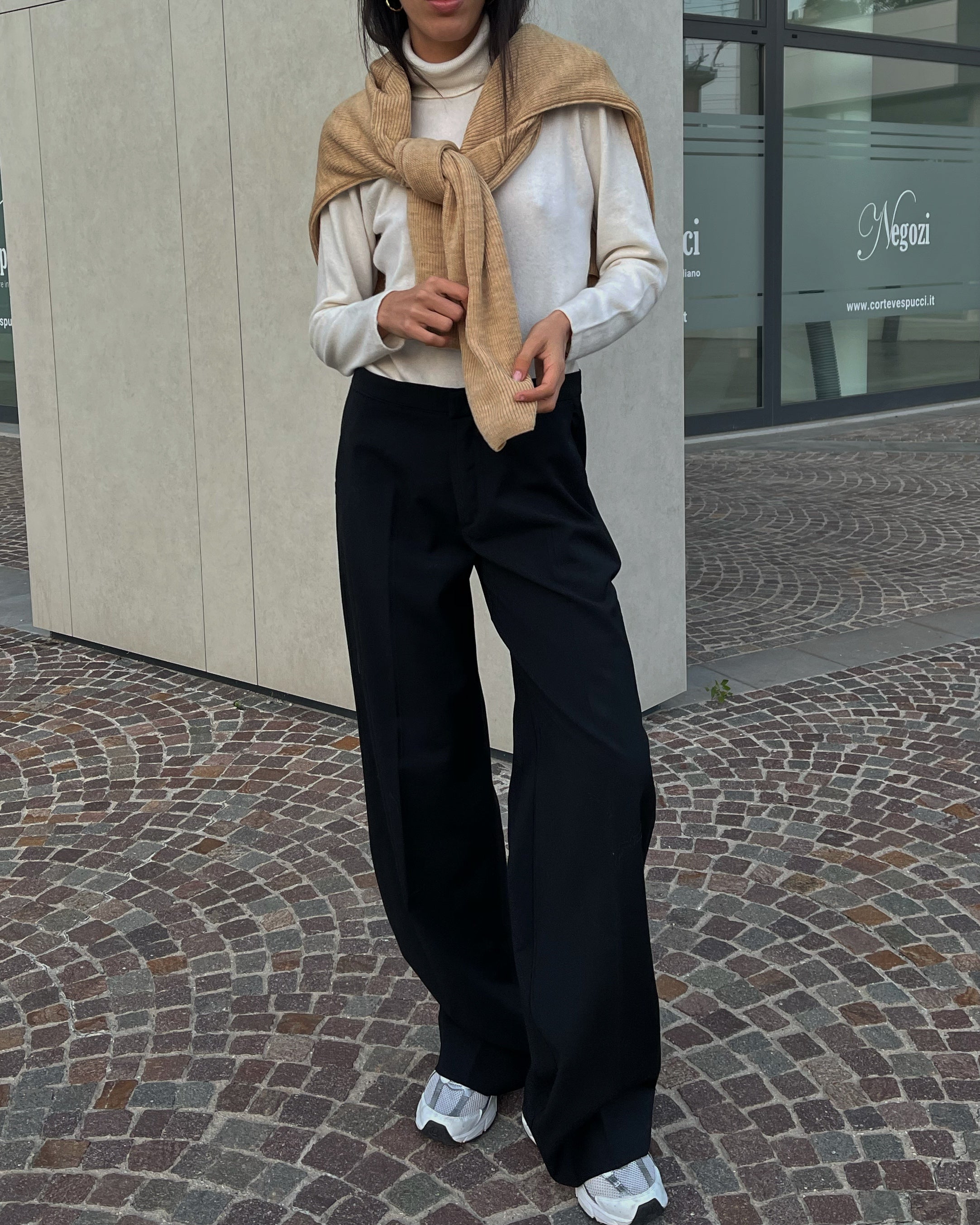 wool trousers
