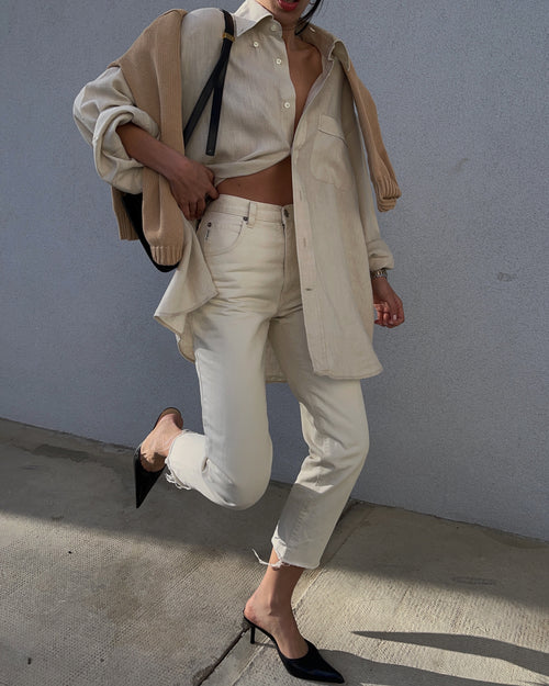 100 linen button down shirt