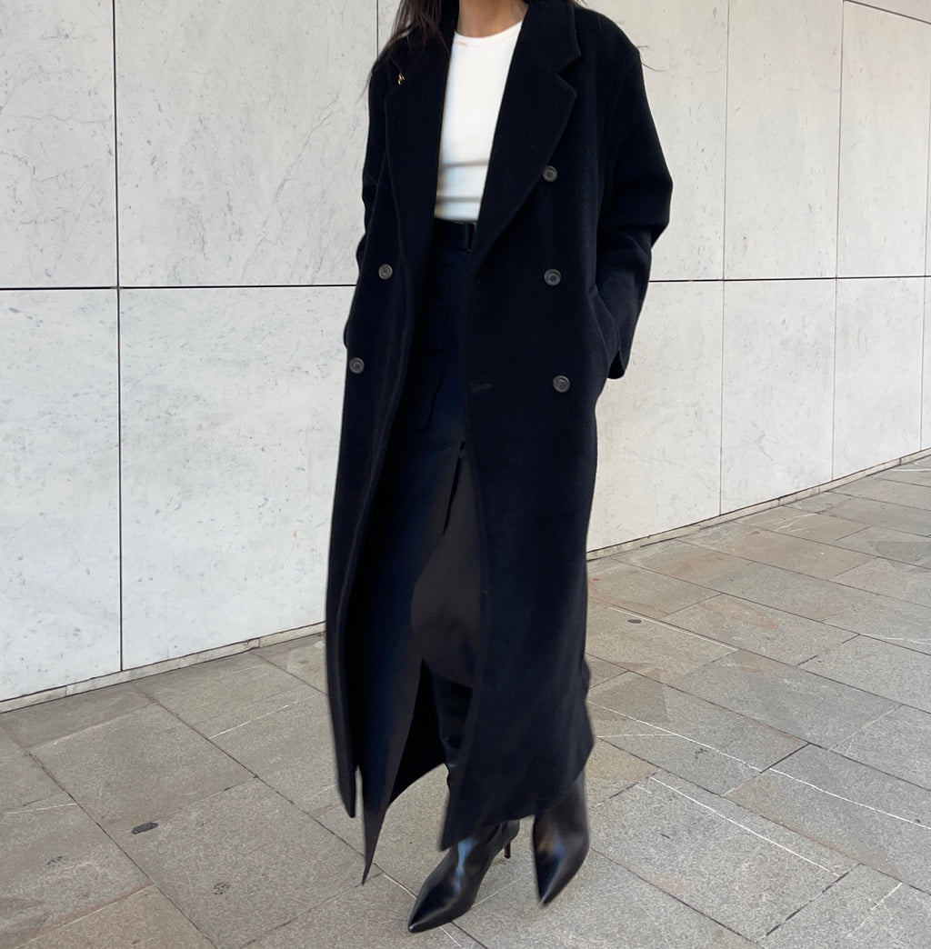 Black Marella icon coat