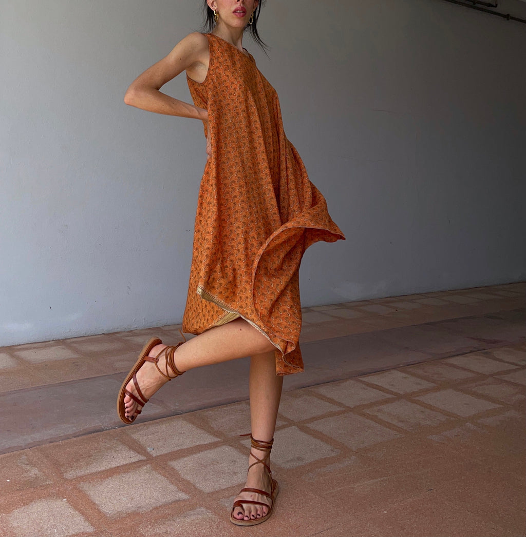 100% Indian silk dress
