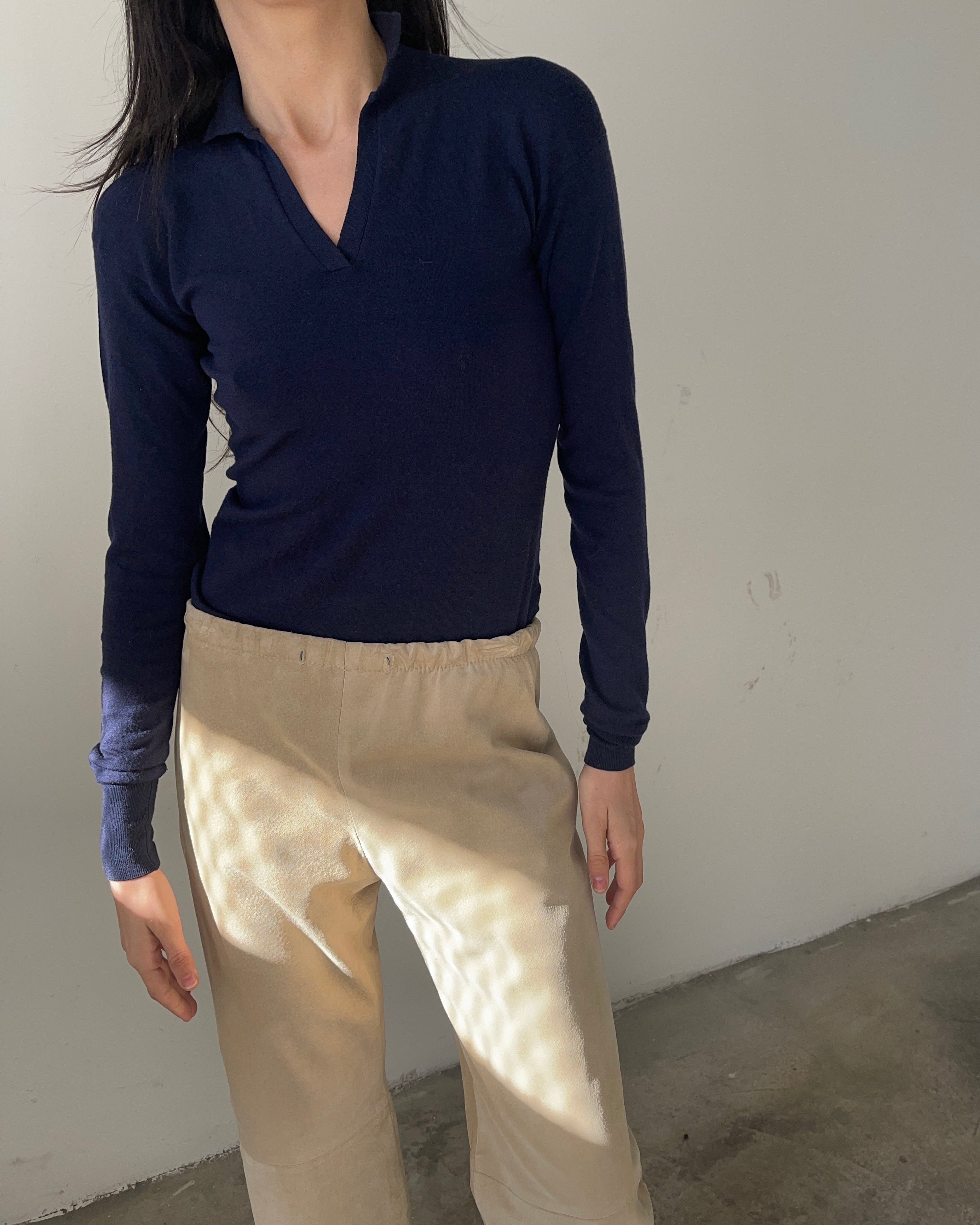 Jil sander wool polo
