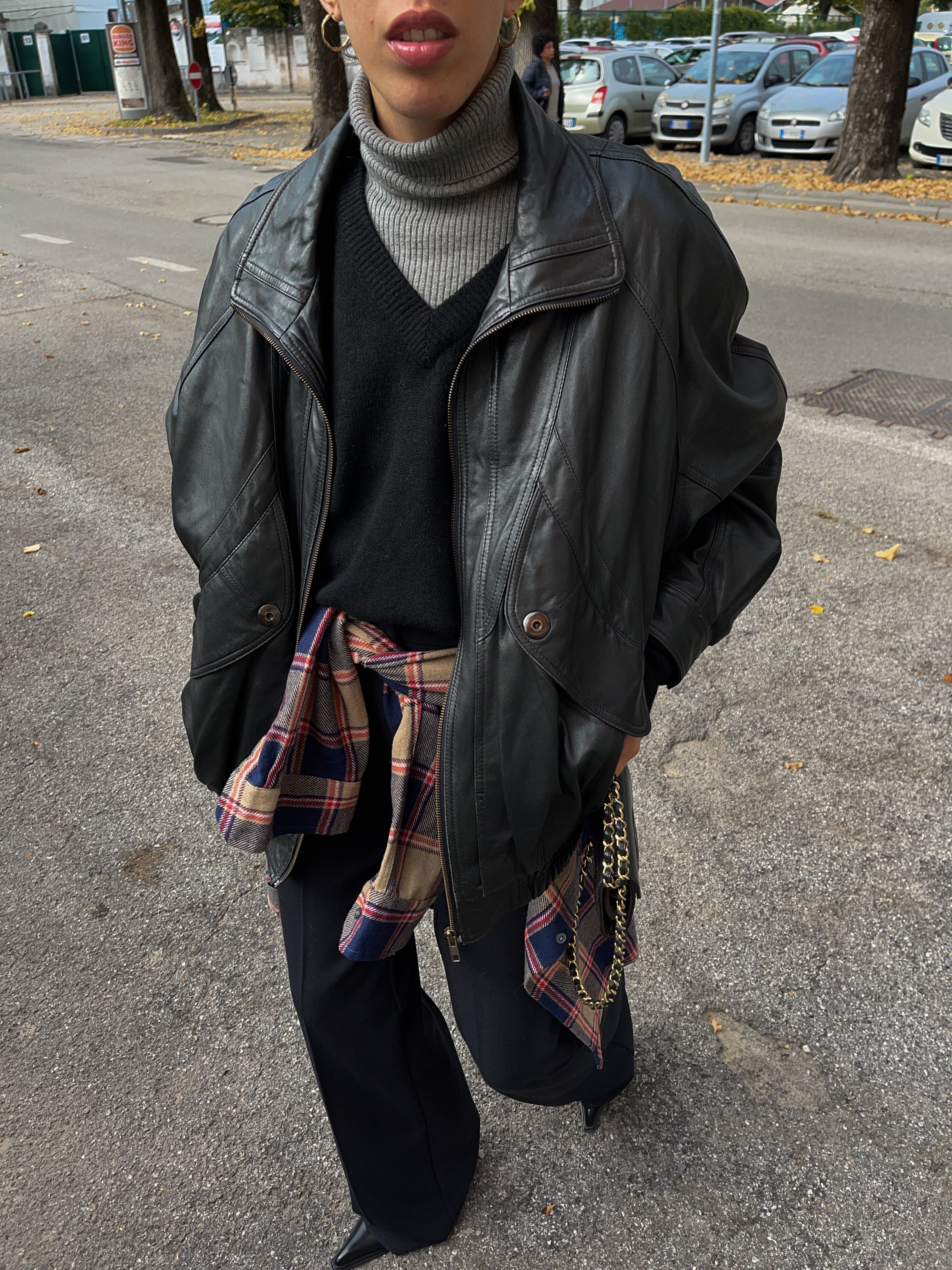 Lambswool black jumper