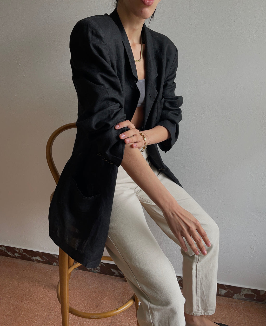 Blazer Emporio Armani 100% Lino